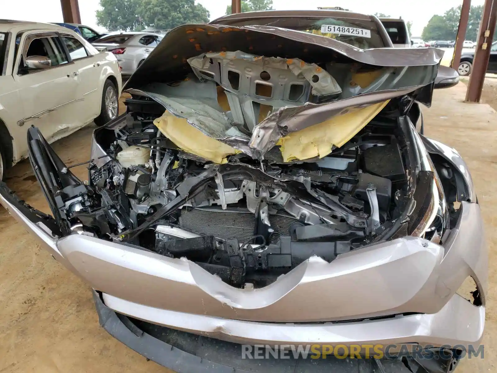 7 Photograph of a damaged car JTNKHMBXXK1023118 TOYOTA C-HR 2019