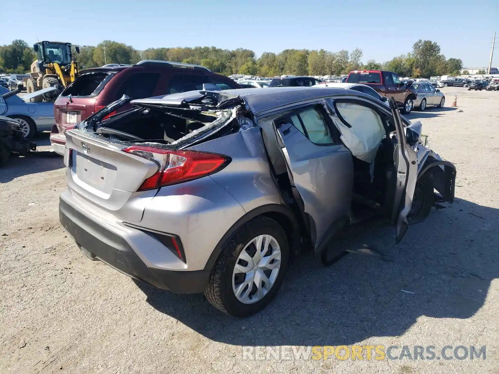 4 Photograph of a damaged car JTNKHMBXXK1023460 TOYOTA C-HR 2019