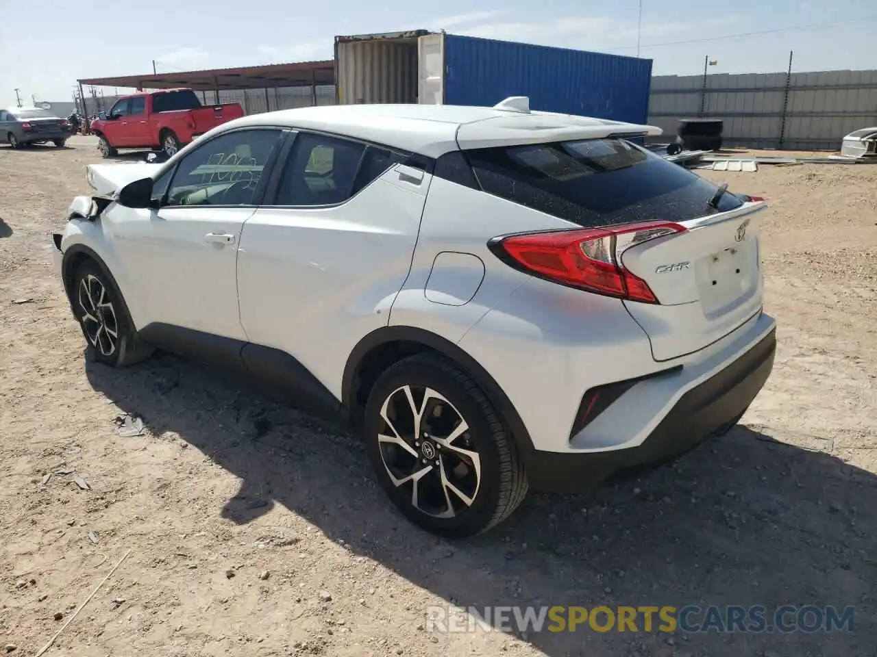 3 Photograph of a damaged car JTNKHMBXXK1023586 TOYOTA C-HR 2019