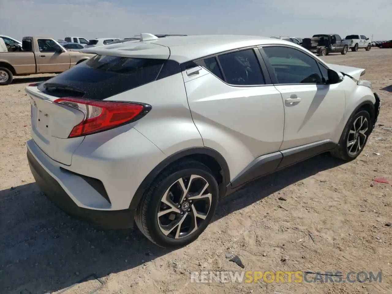 4 Photograph of a damaged car JTNKHMBXXK1023586 TOYOTA C-HR 2019