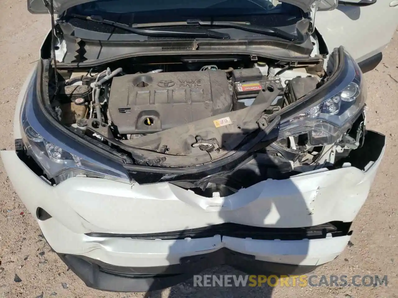 7 Photograph of a damaged car JTNKHMBXXK1023586 TOYOTA C-HR 2019