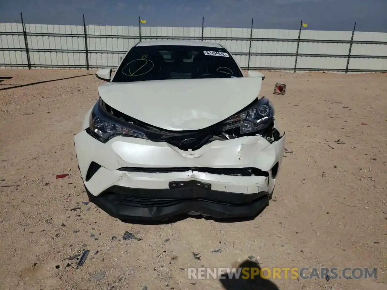 9 Photograph of a damaged car JTNKHMBXXK1023586 TOYOTA C-HR 2019