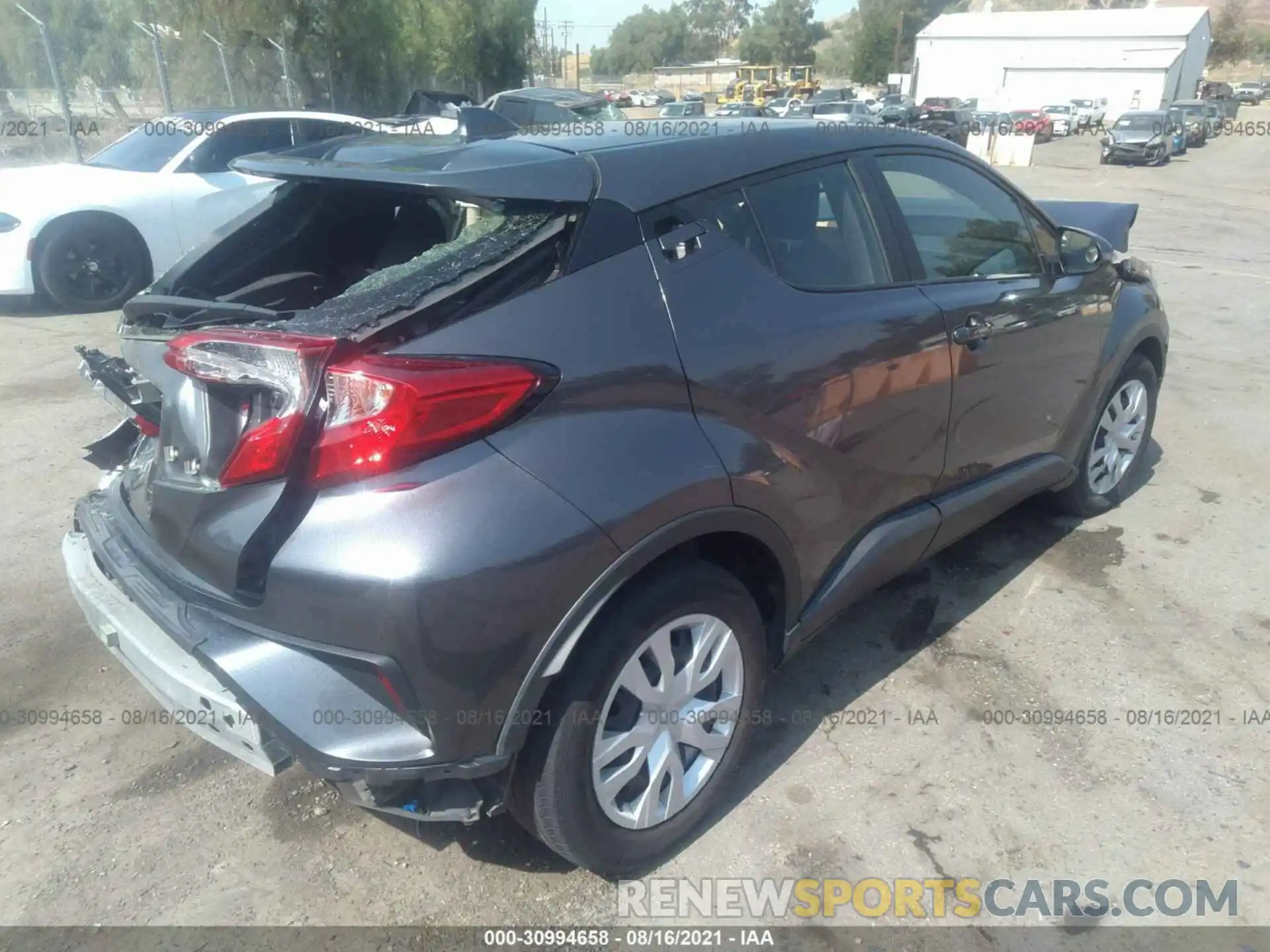 4 Photograph of a damaged car JTNKHMBXXK1024138 TOYOTA C-HR 2019