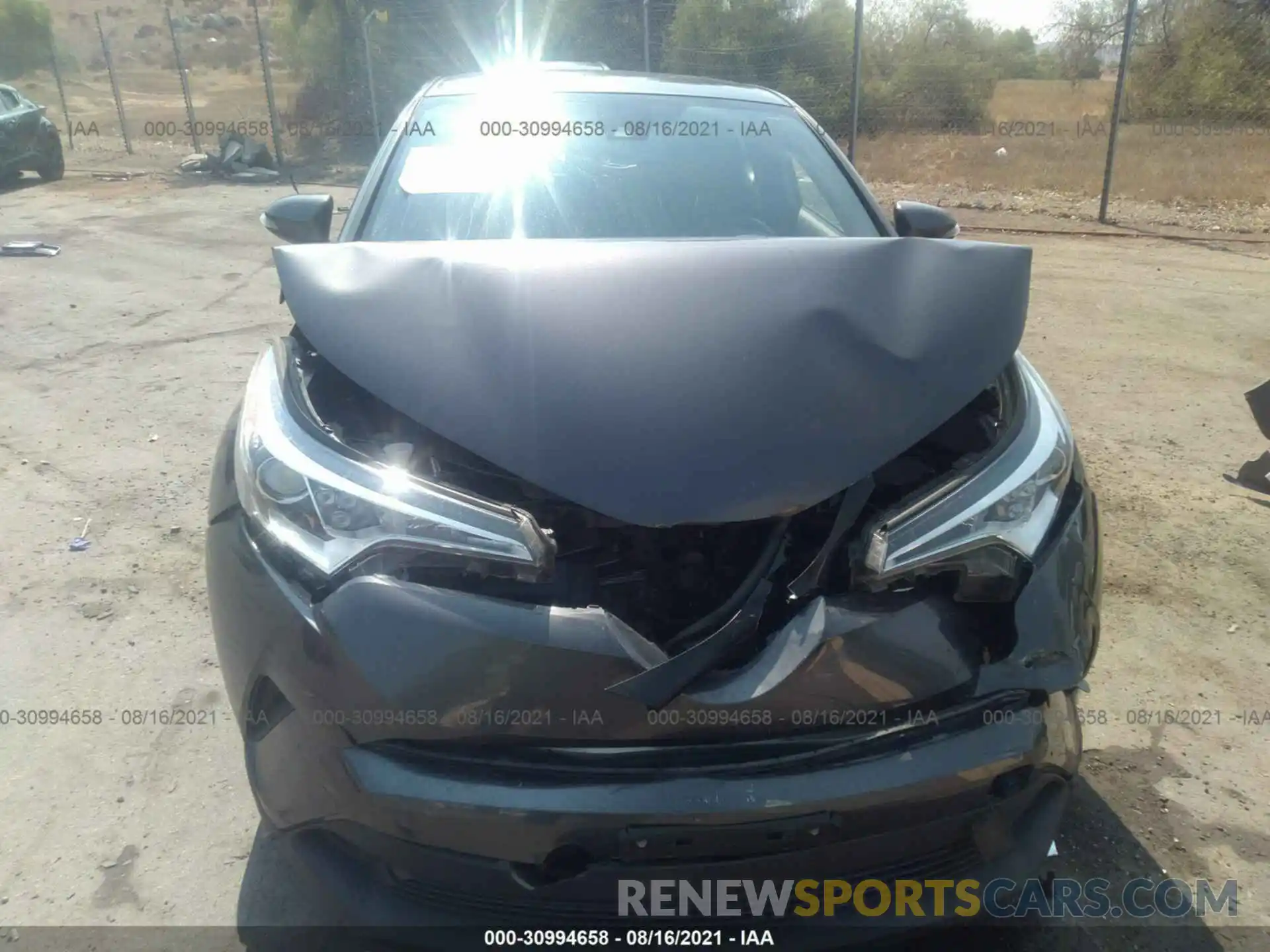 6 Photograph of a damaged car JTNKHMBXXK1024138 TOYOTA C-HR 2019