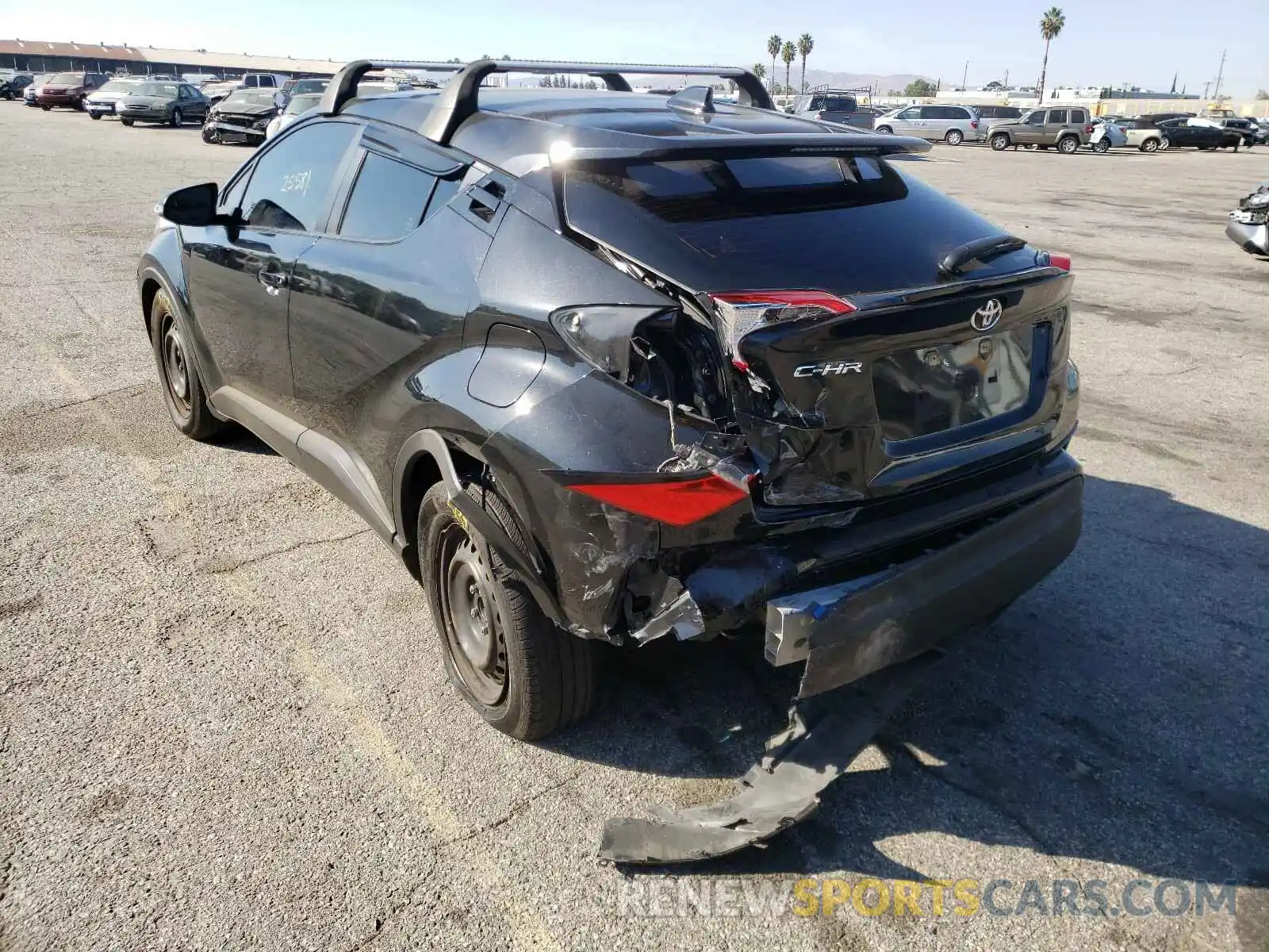 3 Photograph of a damaged car JTNKHMBXXK1024401 TOYOTA C-HR 2019