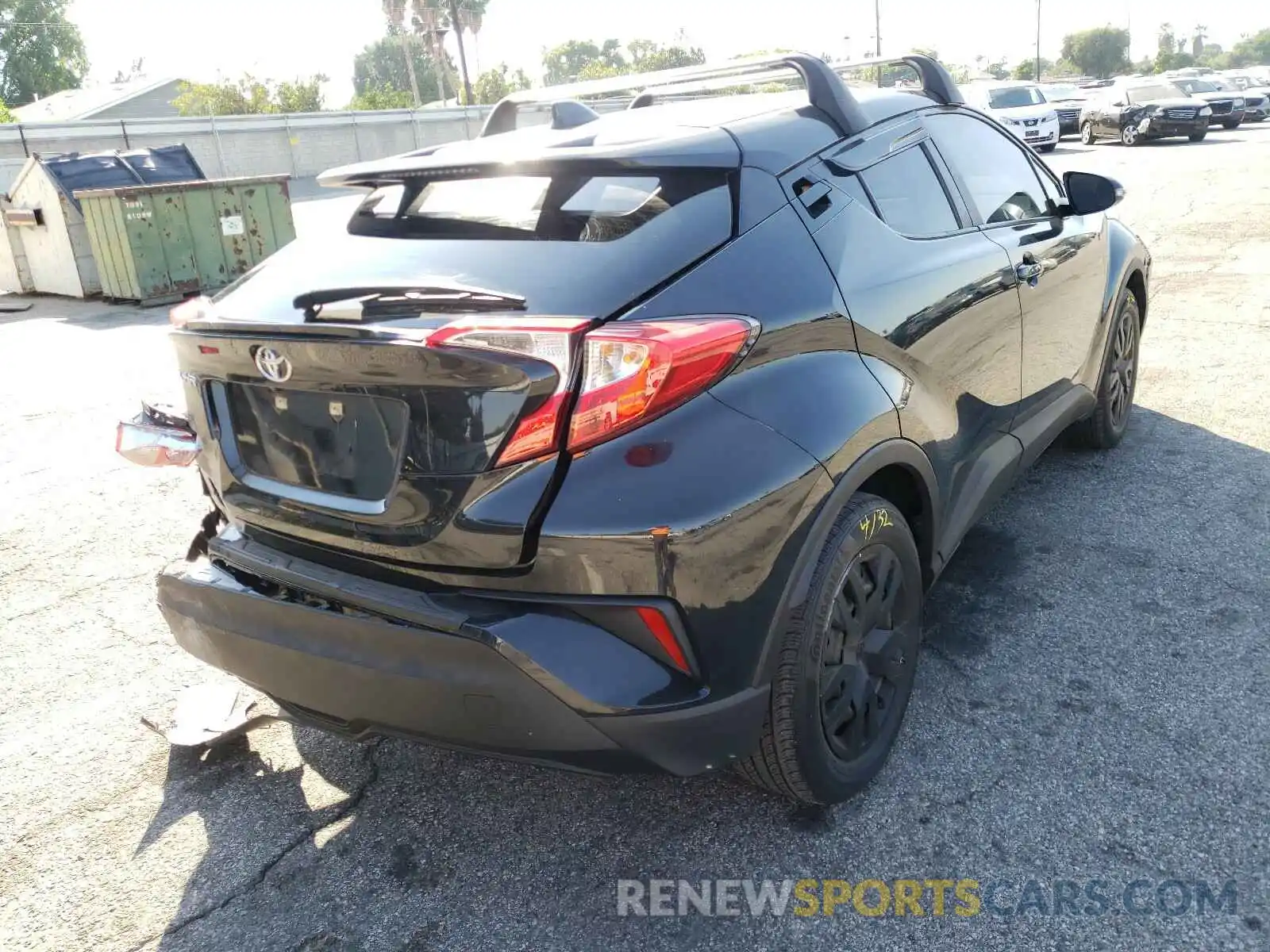 4 Photograph of a damaged car JTNKHMBXXK1024401 TOYOTA C-HR 2019