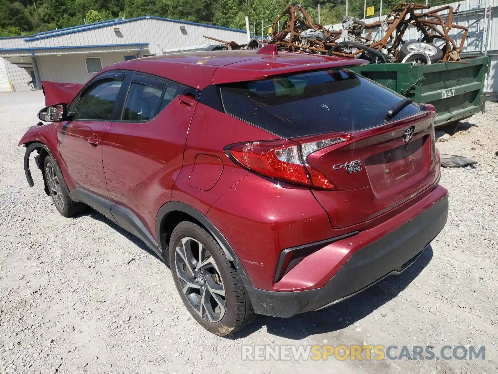 3 Photograph of a damaged car JTNKHMBXXK1024933 TOYOTA C-HR 2019