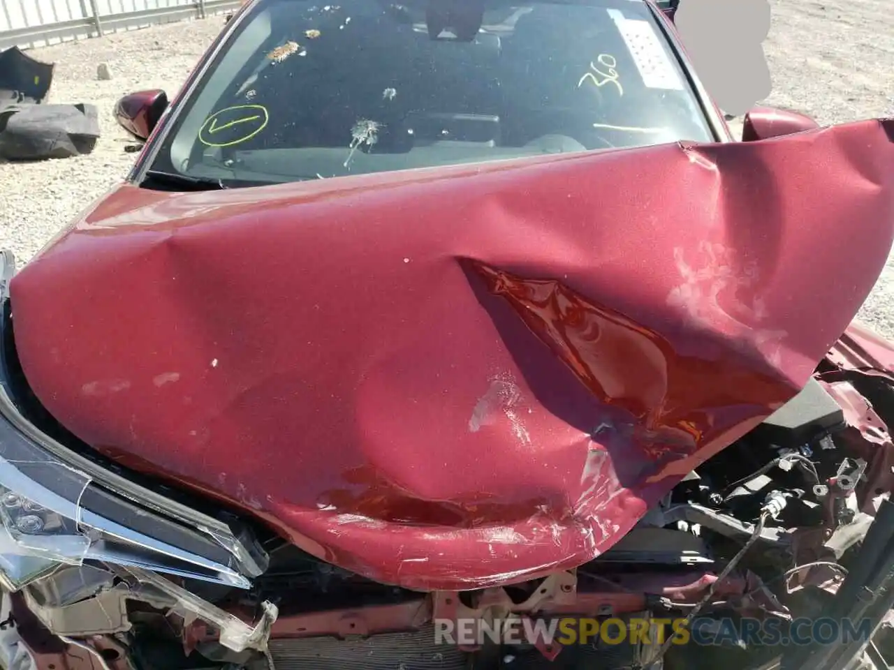 7 Photograph of a damaged car JTNKHMBXXK1024933 TOYOTA C-HR 2019