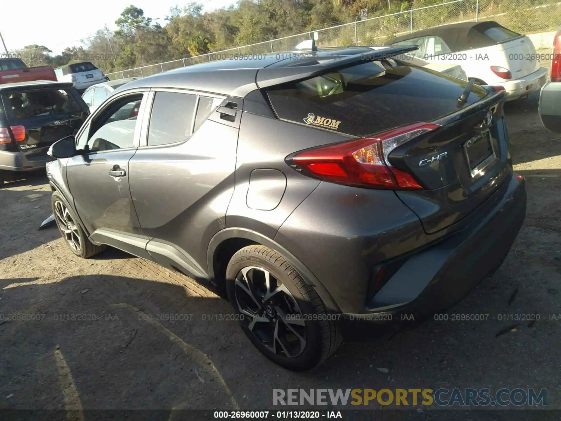 3 Photograph of a damaged car JTNKHMBXXK1025399 TOYOTA C-HR 2019