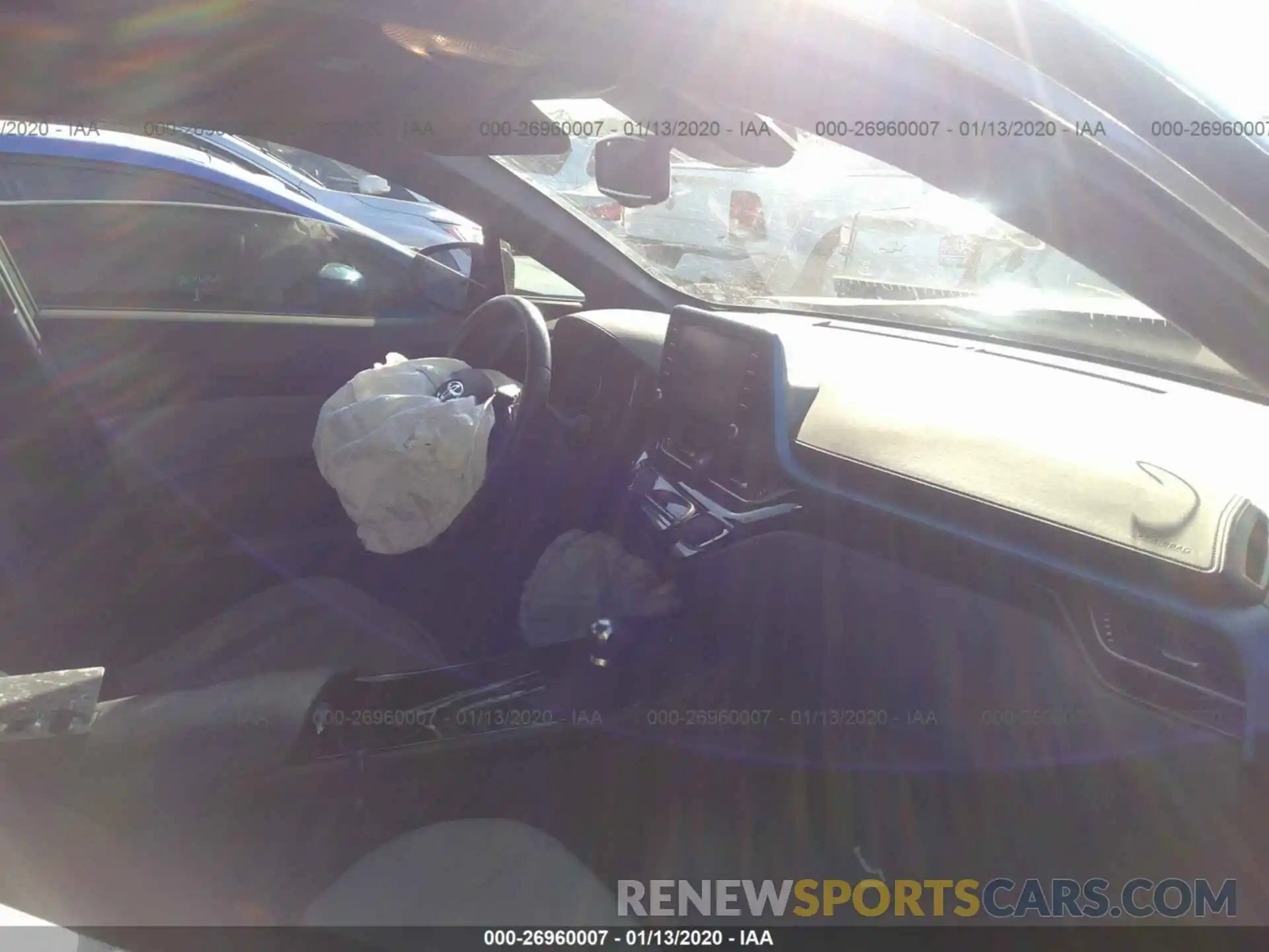 5 Photograph of a damaged car JTNKHMBXXK1025399 TOYOTA C-HR 2019