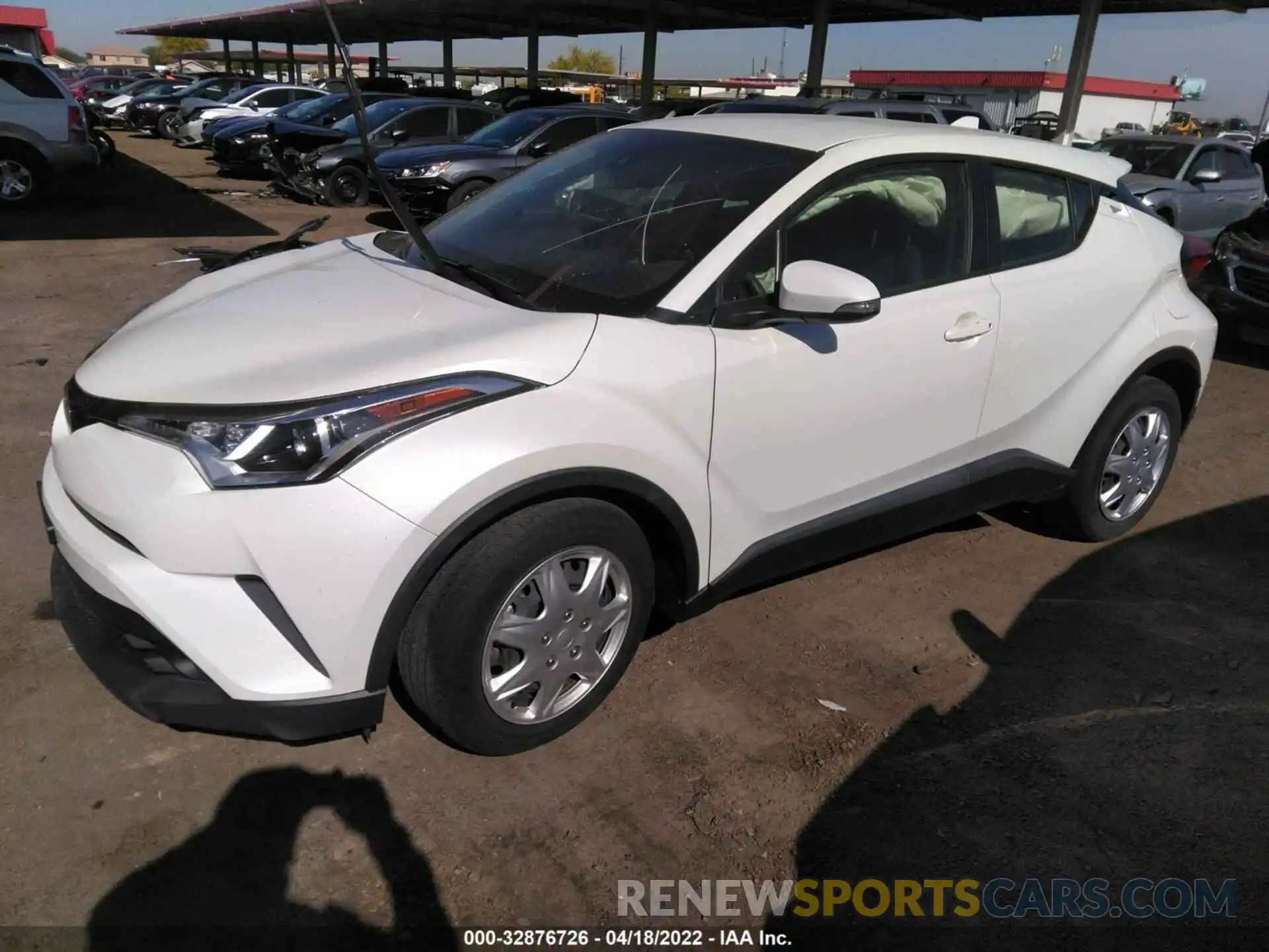 2 Photograph of a damaged car JTNKHMBXXK1026133 TOYOTA C-HR 2019