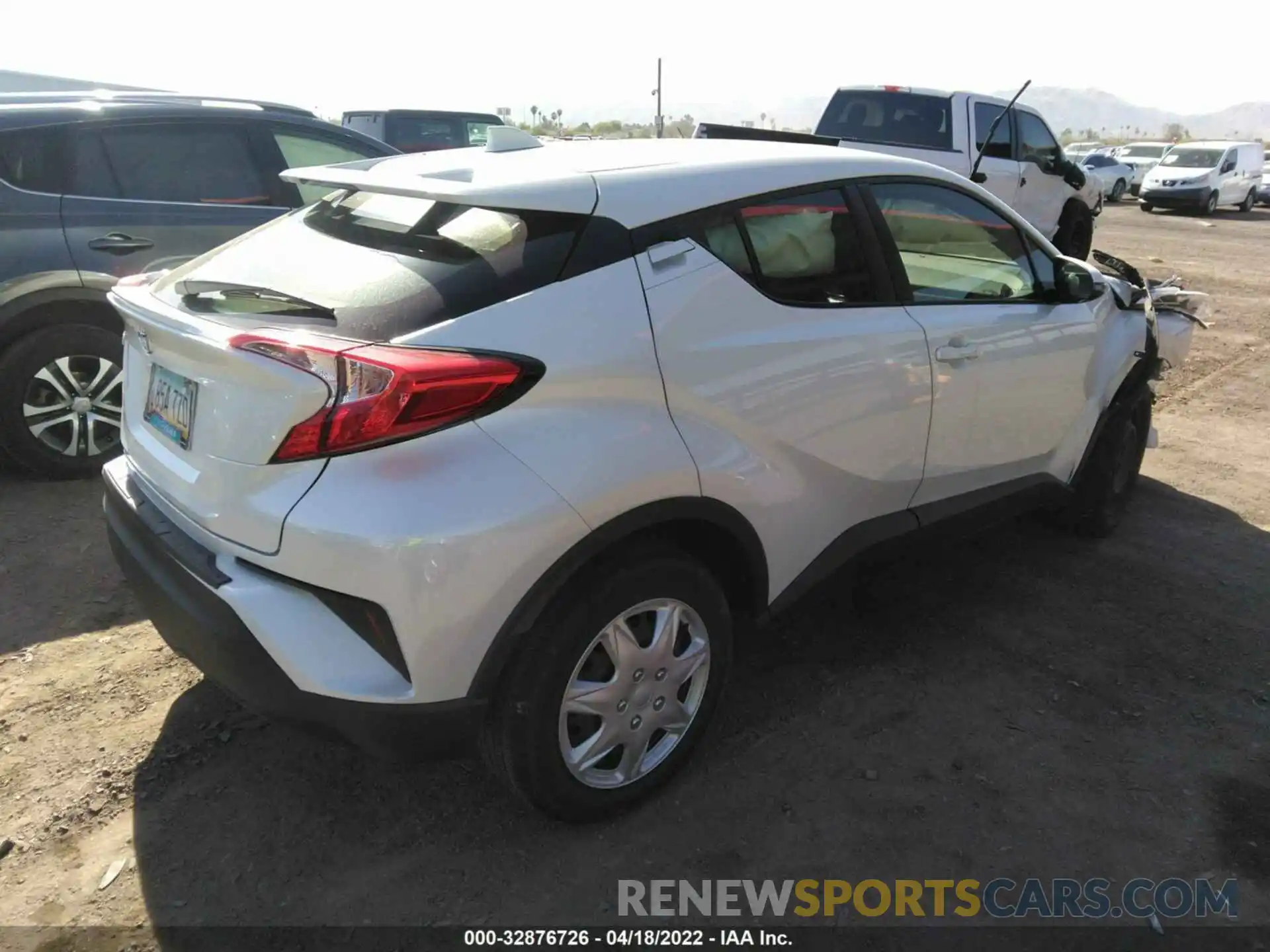 4 Photograph of a damaged car JTNKHMBXXK1026133 TOYOTA C-HR 2019