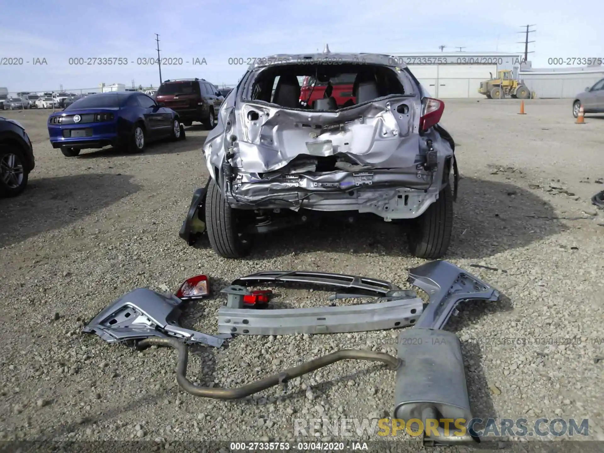 6 Photograph of a damaged car JTNKHMBXXK1026164 TOYOTA C-HR 2019