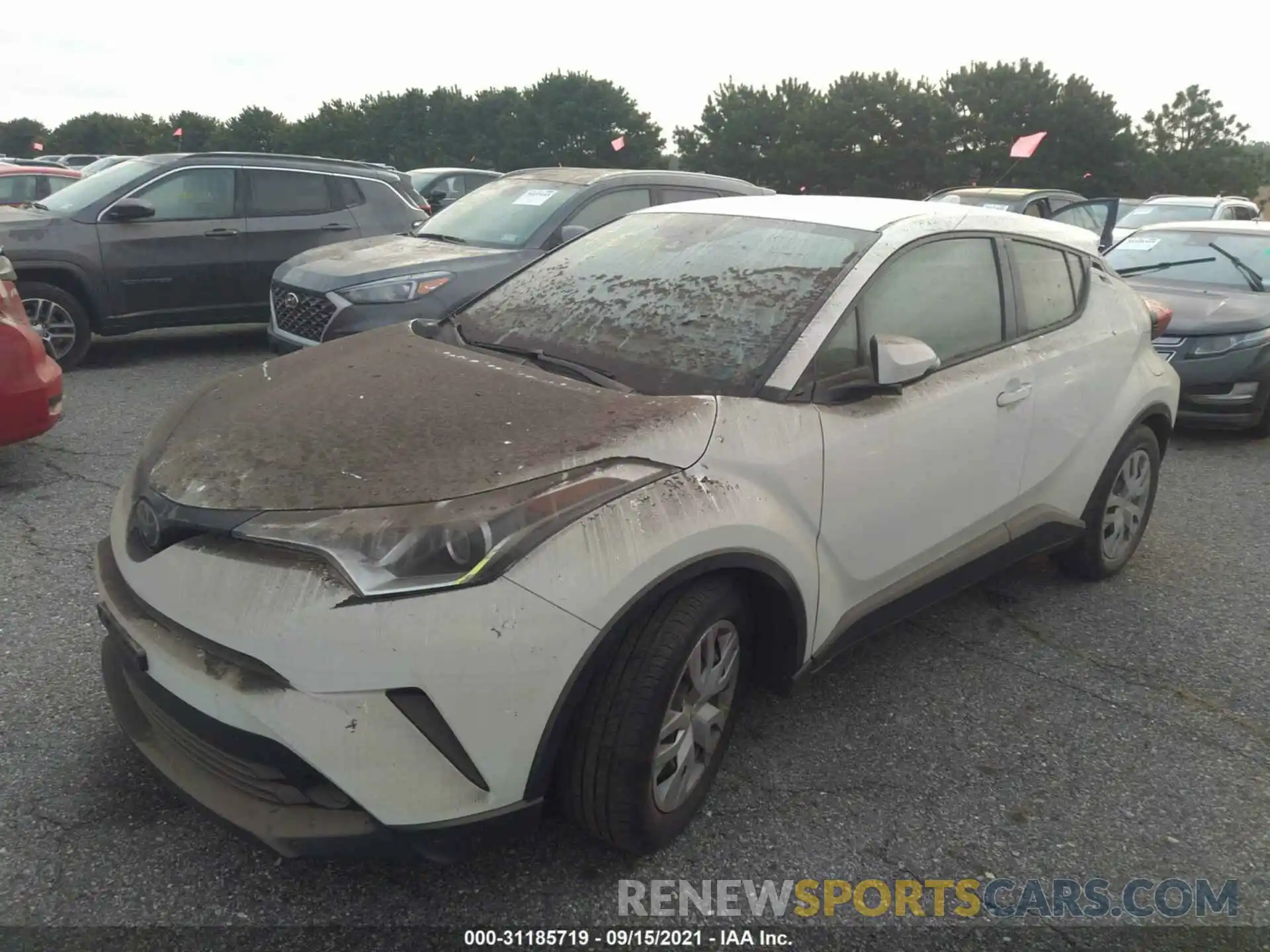 2 Photograph of a damaged car JTNKHMBXXK1027055 TOYOTA C-HR 2019