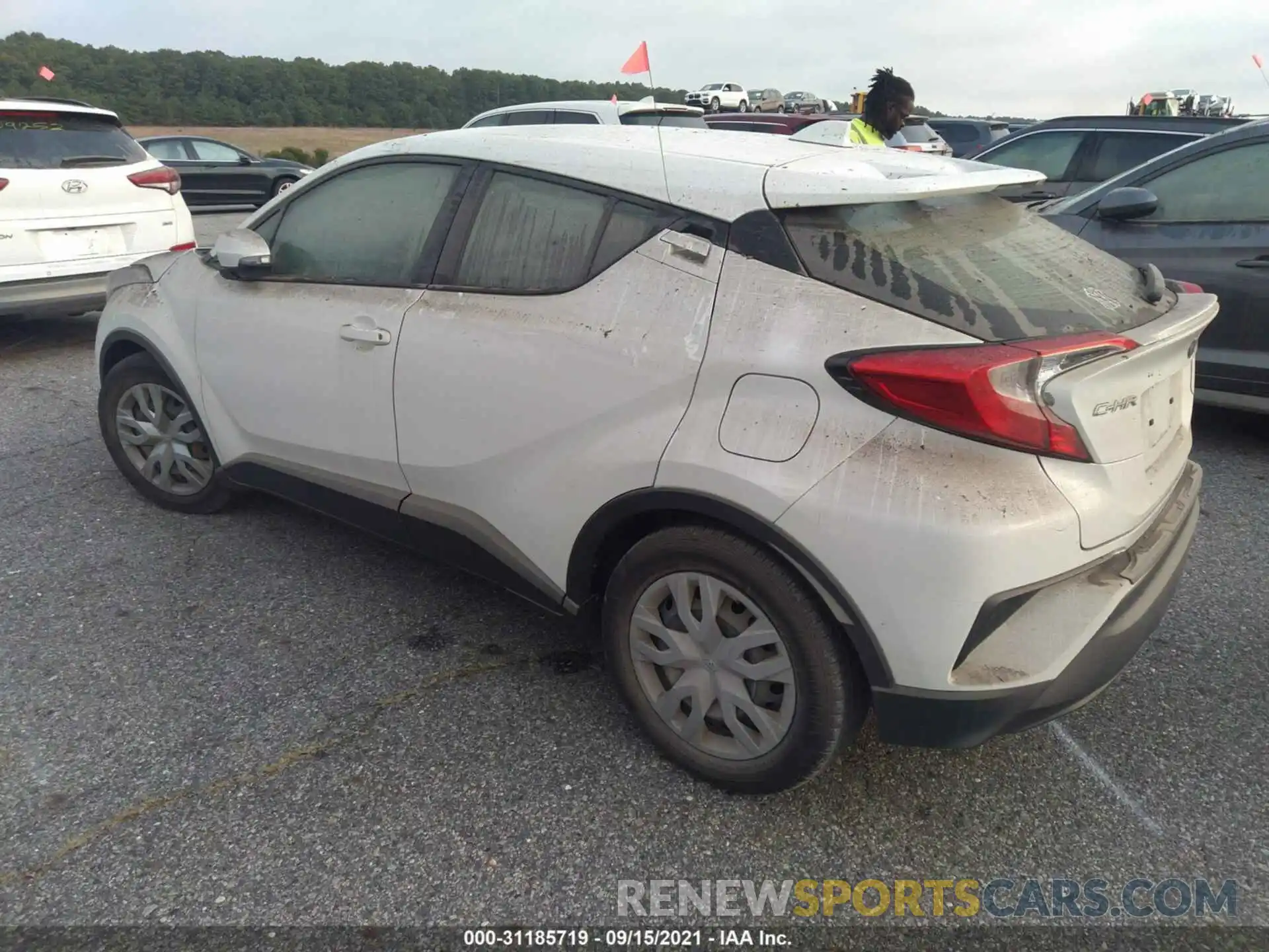 3 Photograph of a damaged car JTNKHMBXXK1027055 TOYOTA C-HR 2019