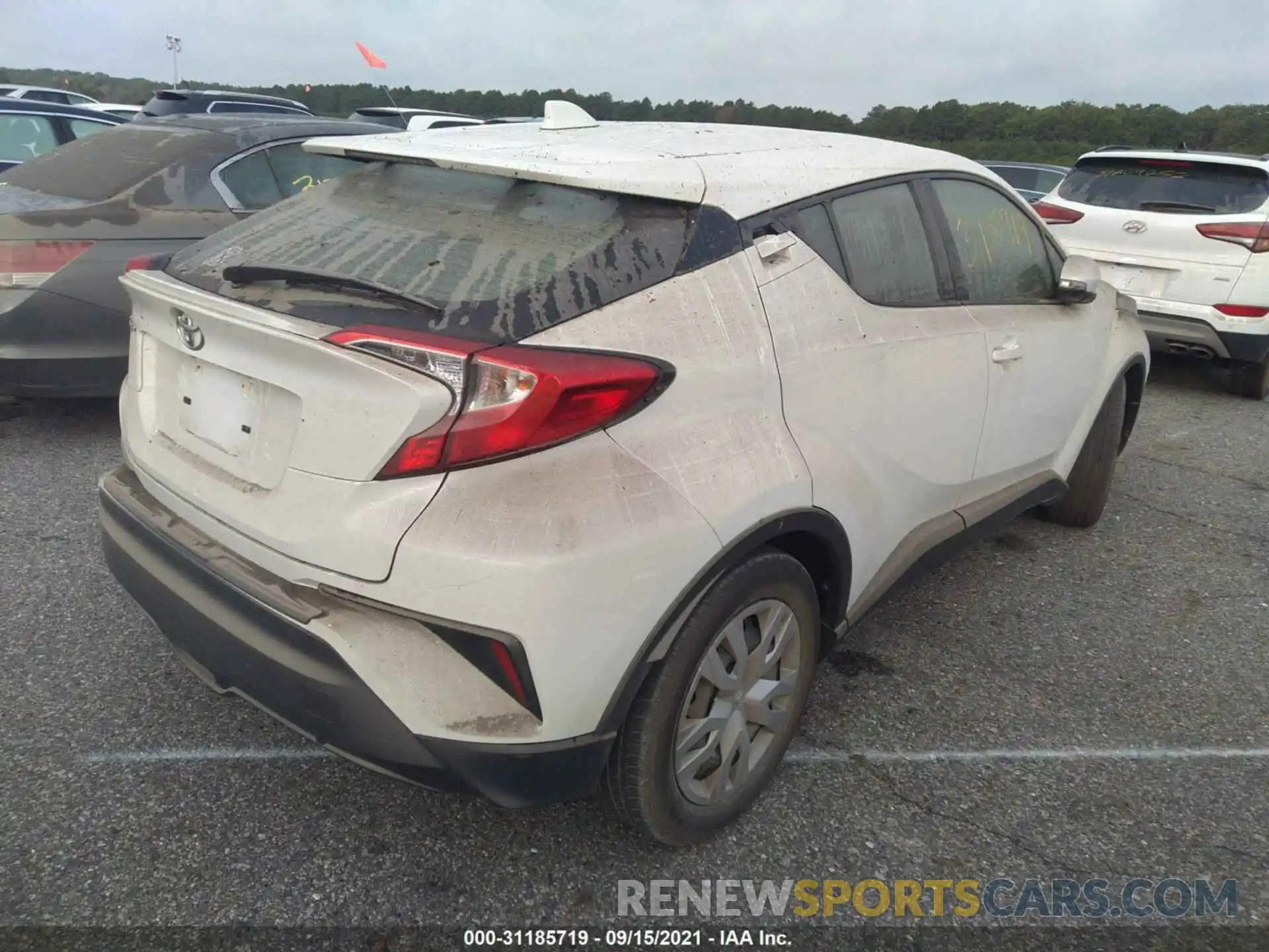 4 Photograph of a damaged car JTNKHMBXXK1027055 TOYOTA C-HR 2019