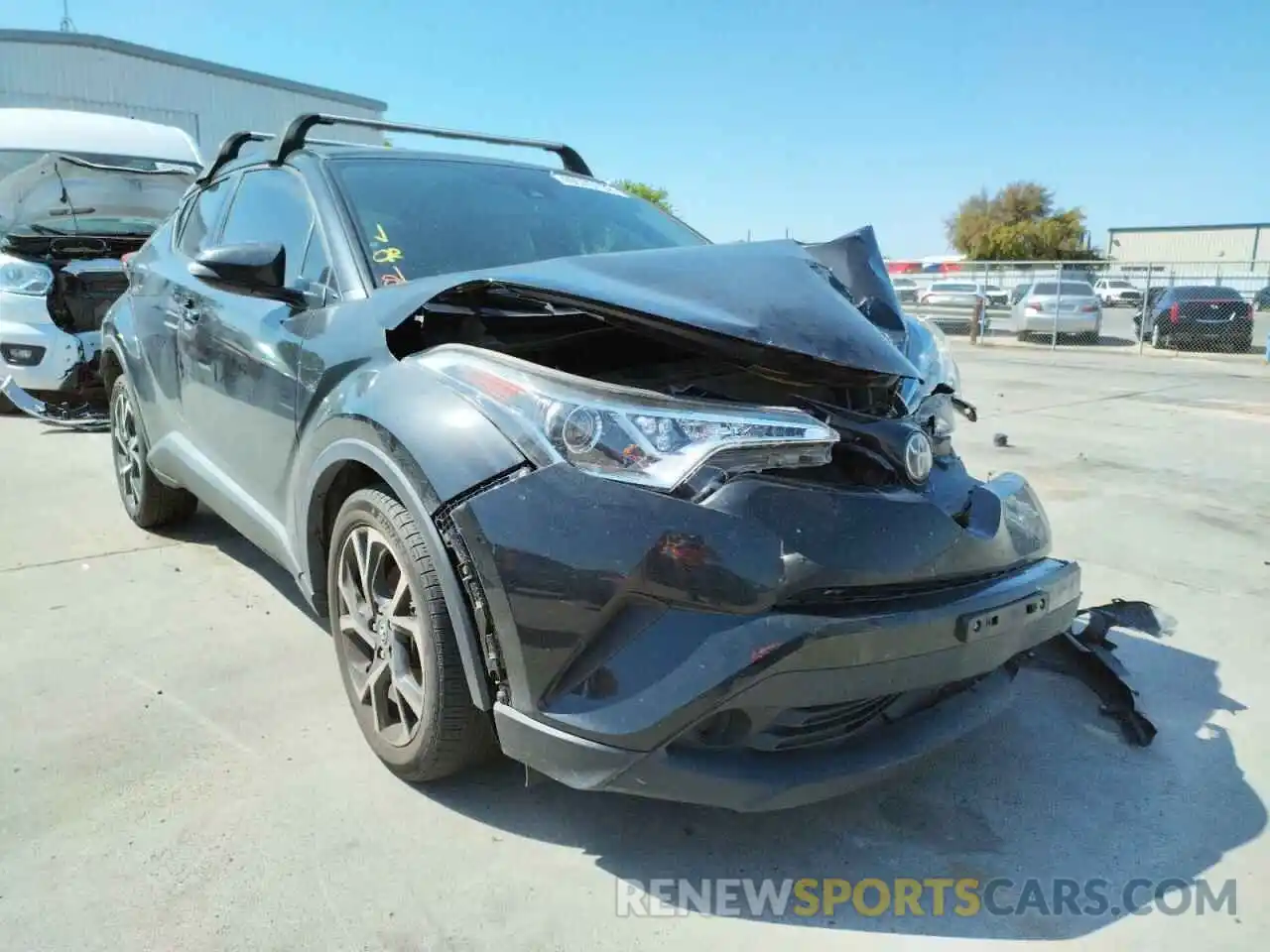 1 Photograph of a damaged car JTNKHMBXXK1028996 TOYOTA C-HR 2019