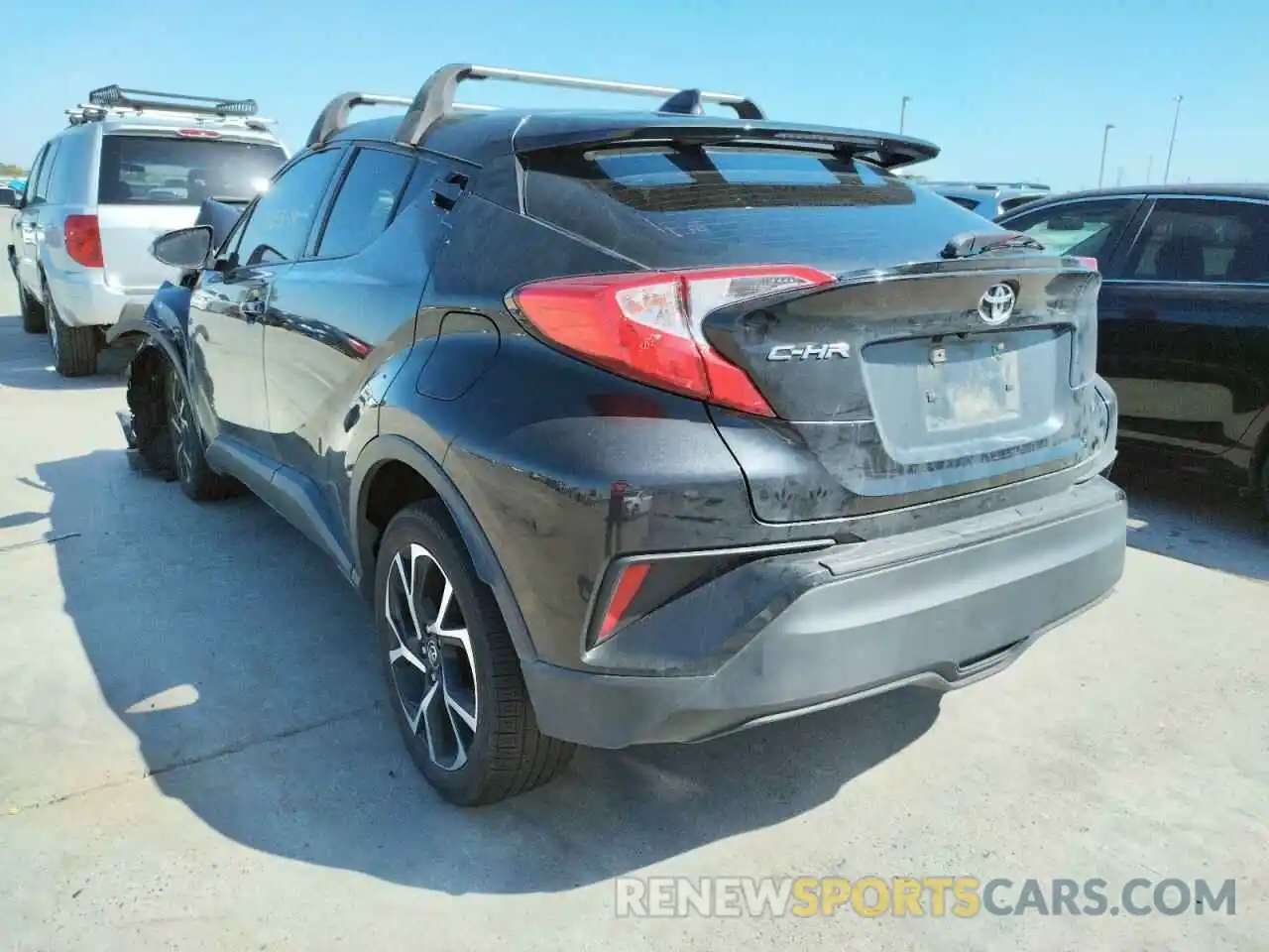 3 Photograph of a damaged car JTNKHMBXXK1028996 TOYOTA C-HR 2019