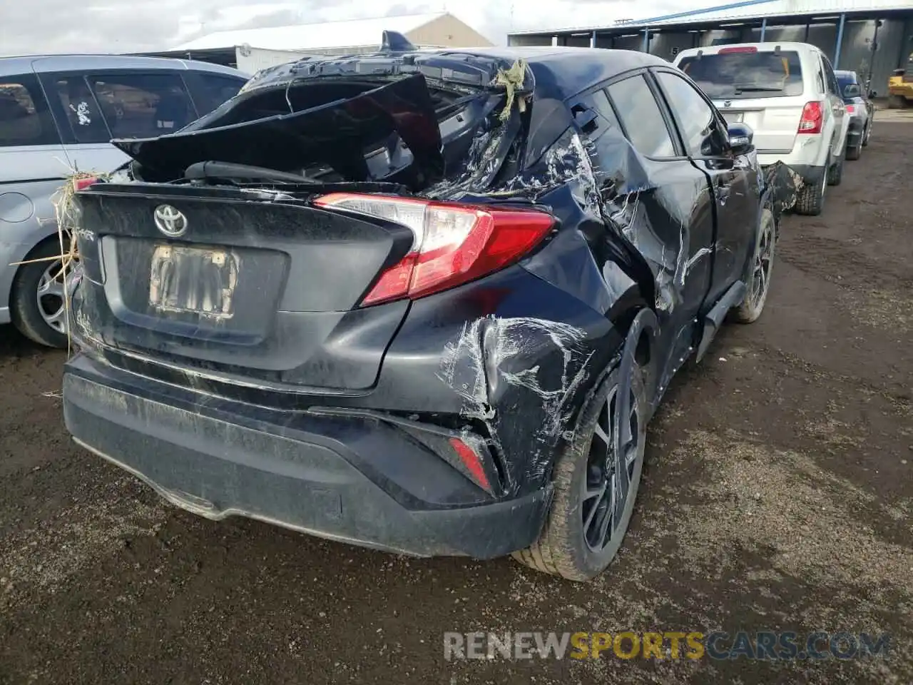 4 Photograph of a damaged car JTNKHMBXXK1029646 TOYOTA C-HR 2019