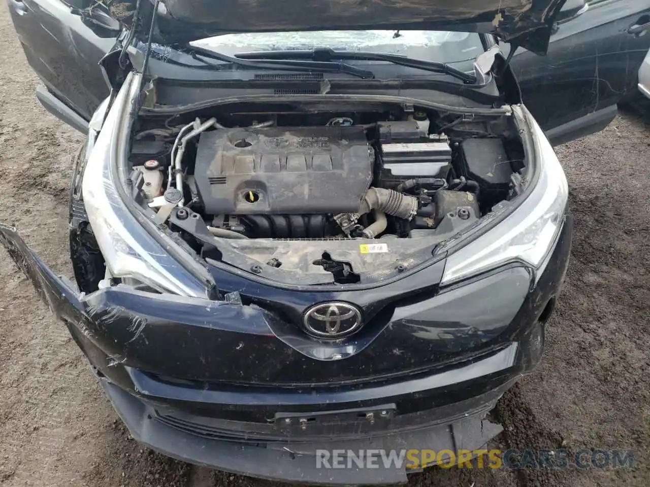 7 Photograph of a damaged car JTNKHMBXXK1029646 TOYOTA C-HR 2019