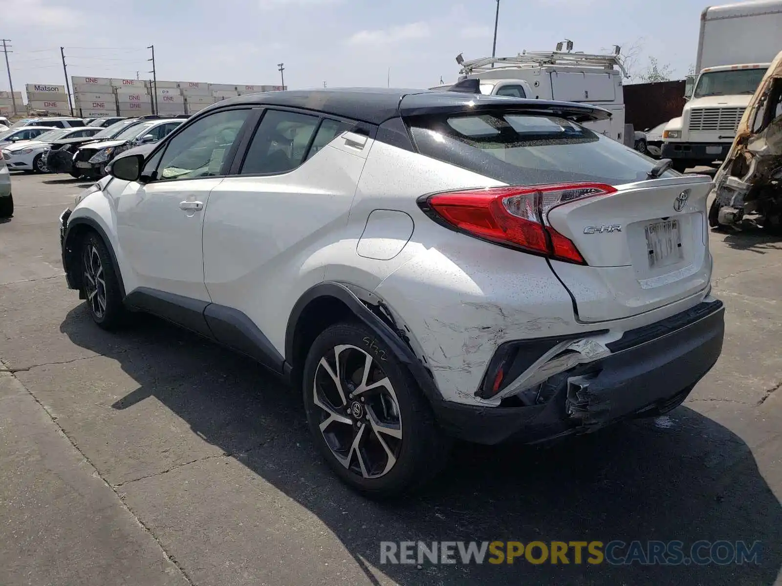 3 Photograph of a damaged car JTNKHMBXXK1030330 TOYOTA C-HR 2019