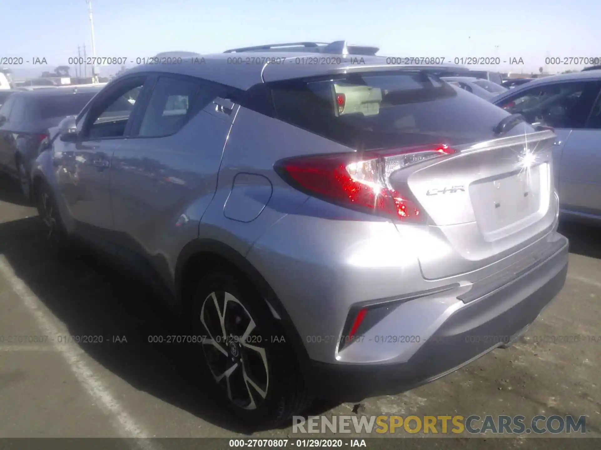 3 Photograph of a damaged car JTNKHMBXXK1031638 TOYOTA C-HR 2019