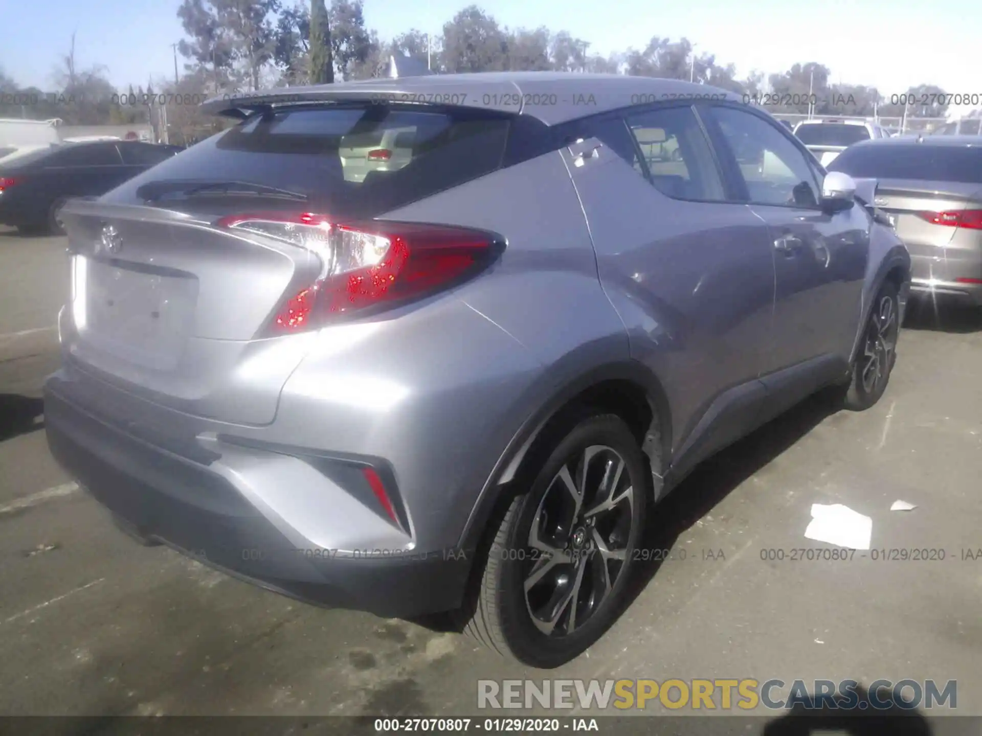 4 Photograph of a damaged car JTNKHMBXXK1031638 TOYOTA C-HR 2019