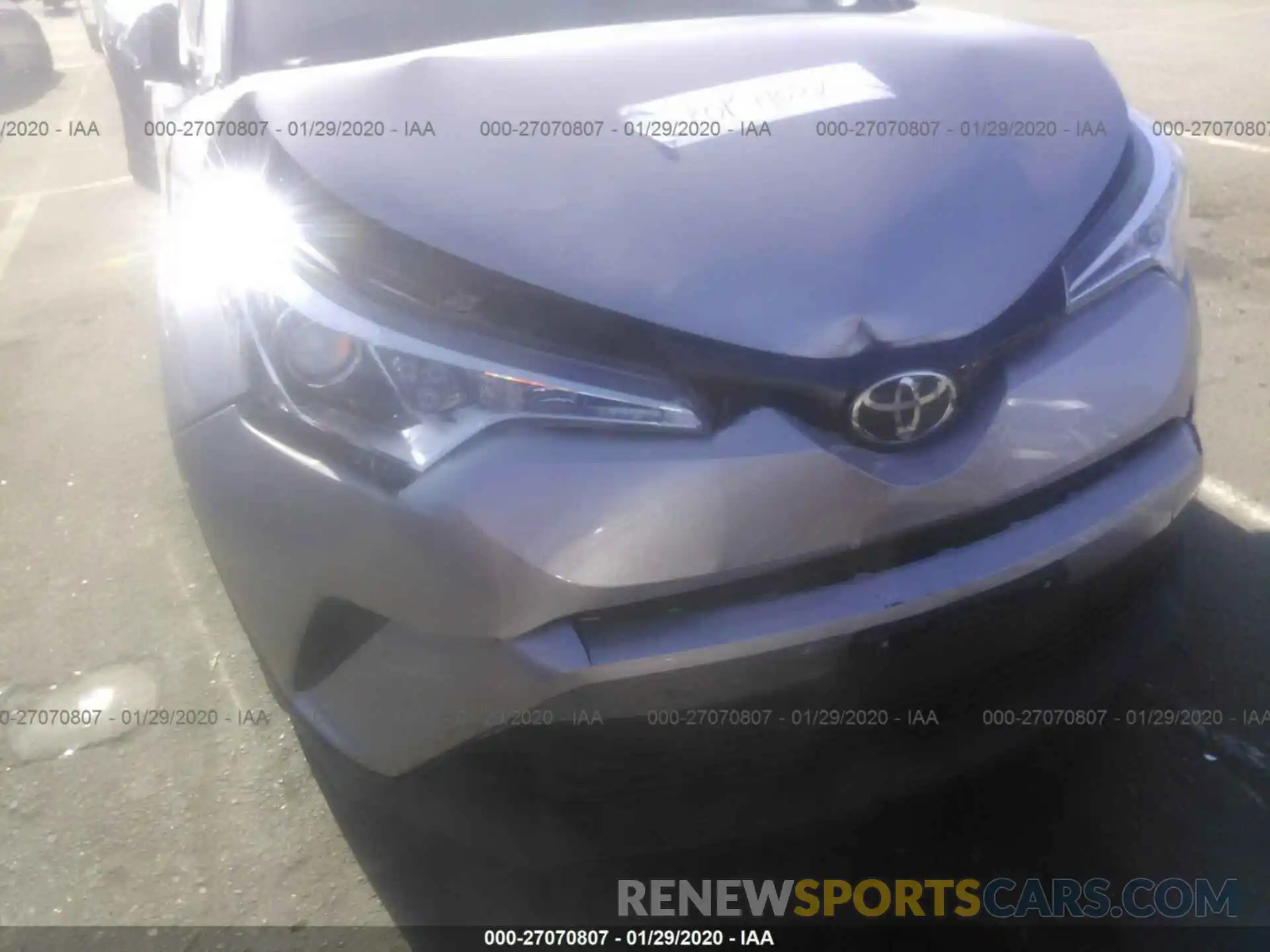 5 Photograph of a damaged car JTNKHMBXXK1031638 TOYOTA C-HR 2019