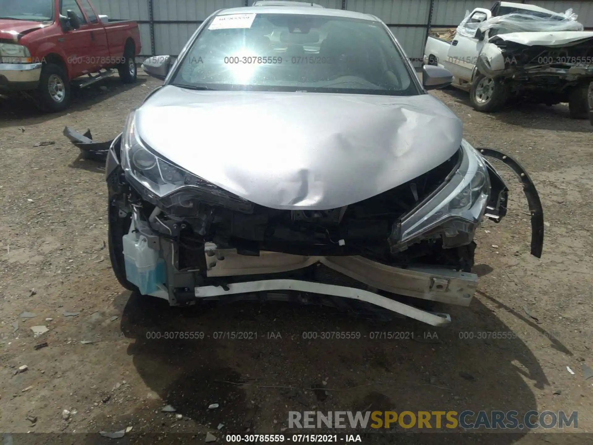 6 Photograph of a damaged car JTNKHMBXXK1032398 TOYOTA C-HR 2019