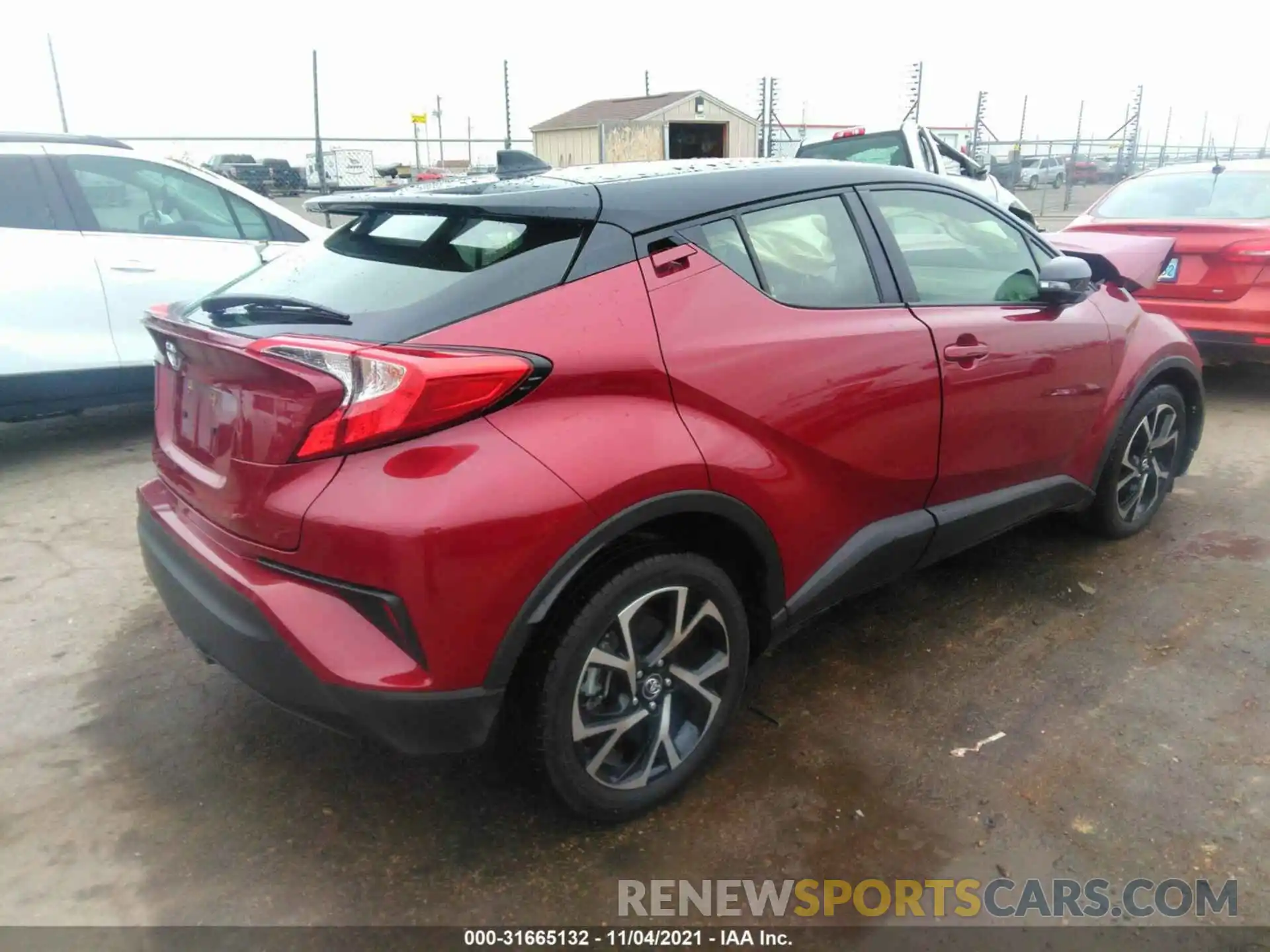 4 Photograph of a damaged car JTNKHMBXXK1034216 TOYOTA C-HR 2019