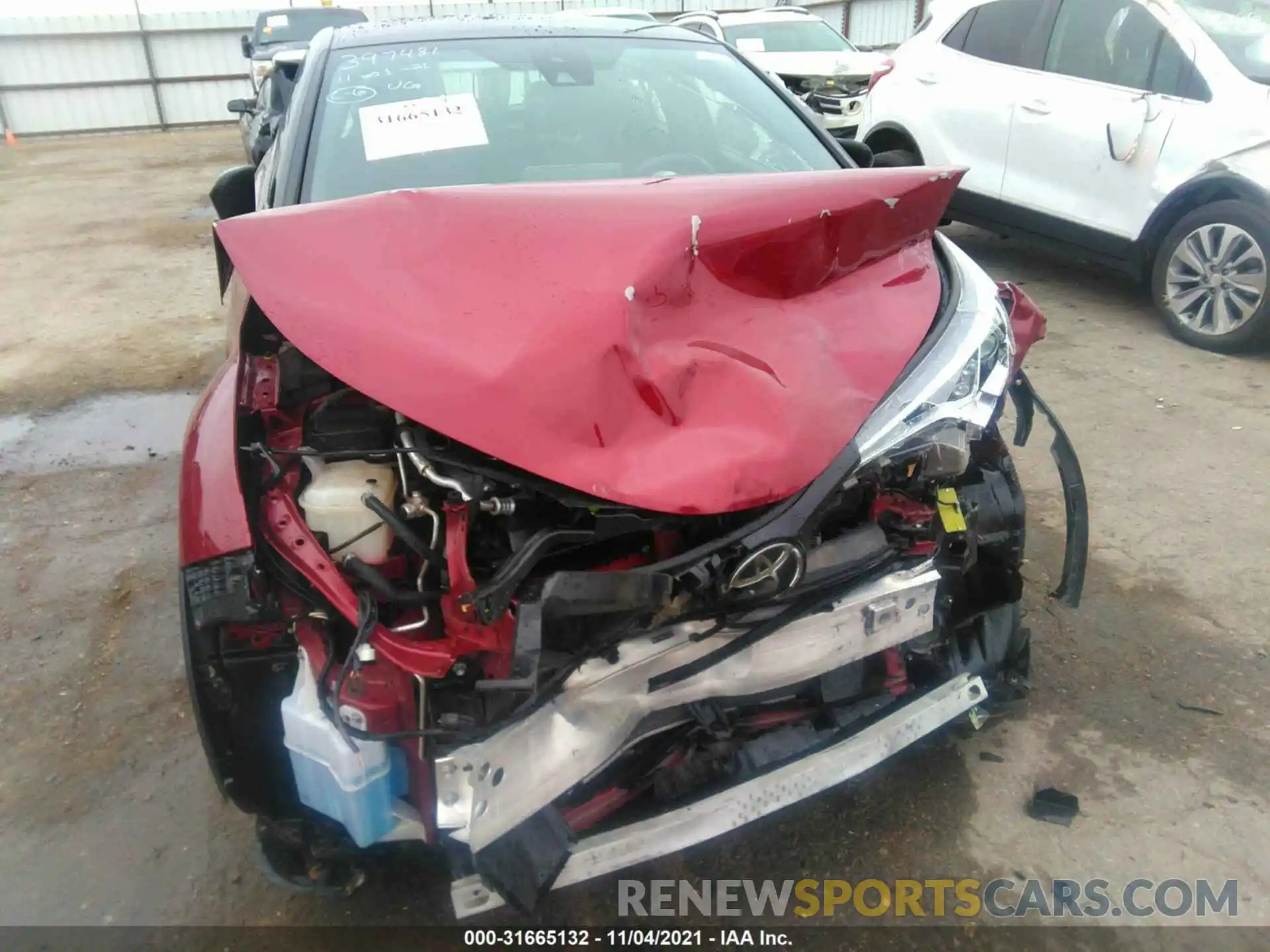 6 Photograph of a damaged car JTNKHMBXXK1034216 TOYOTA C-HR 2019