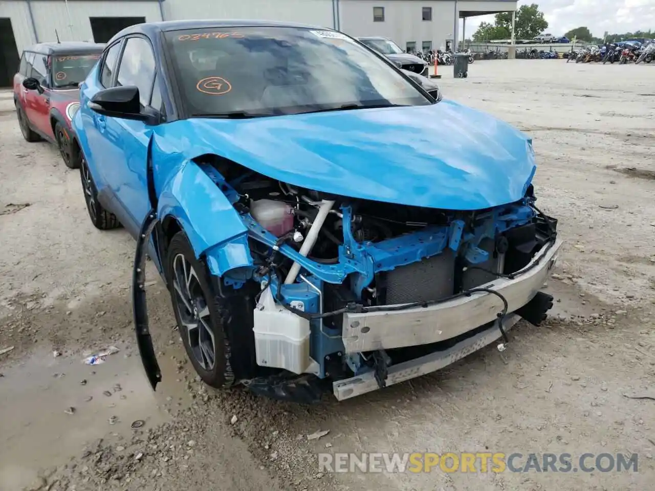 9 Photograph of a damaged car JTNKHMBXXK1034765 TOYOTA C-HR 2019