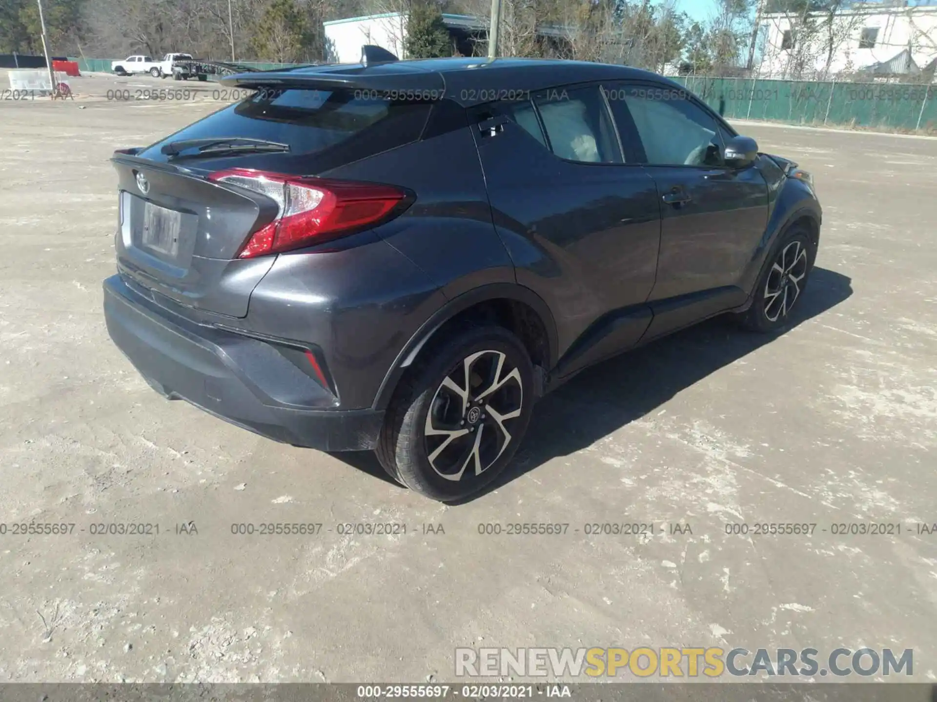 4 Photograph of a damaged car JTNKHMBXXK1035494 TOYOTA C-HR 2019