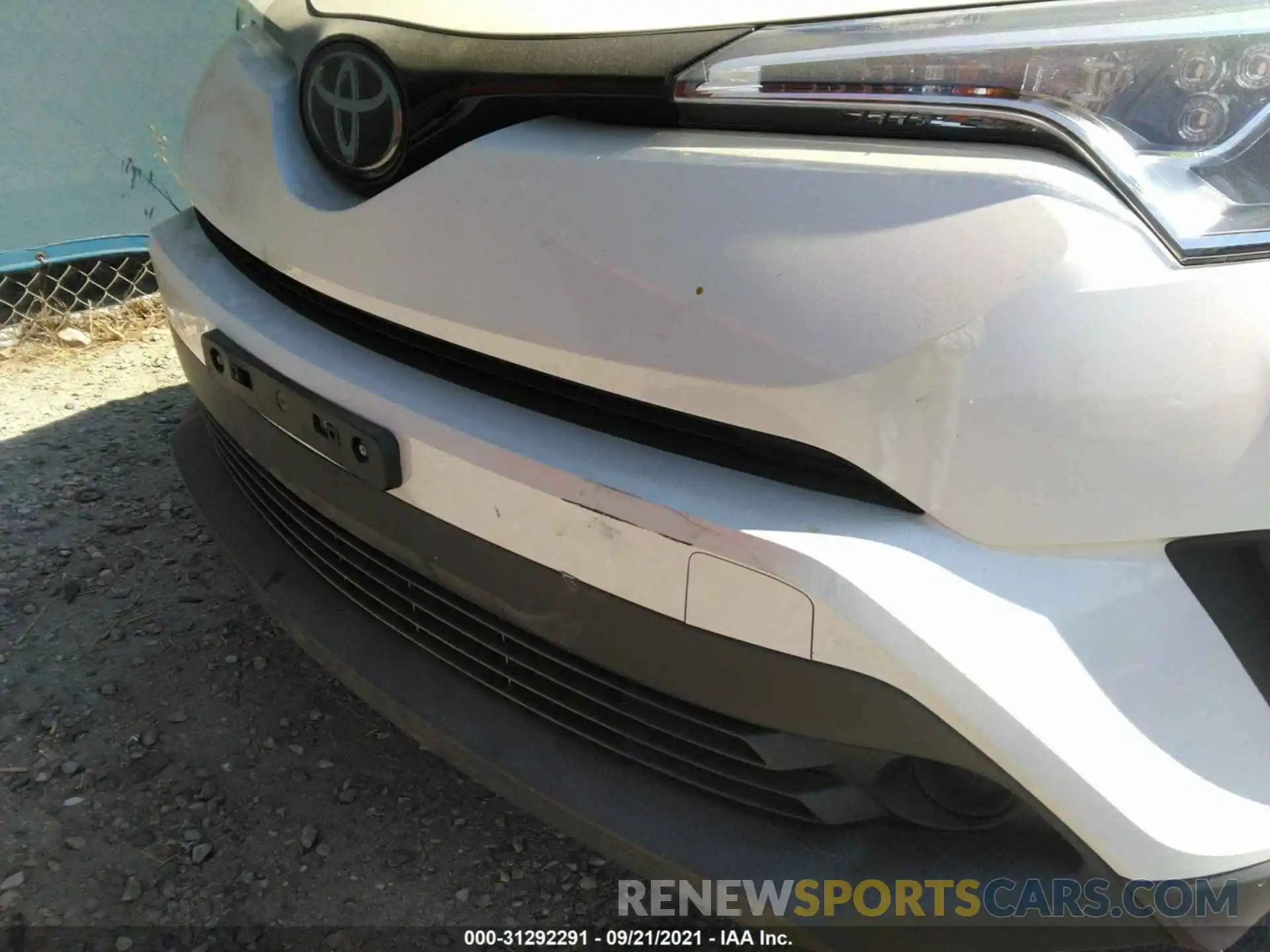 6 Photograph of a damaged car JTNKHMBXXK1035933 TOYOTA C-HR 2019