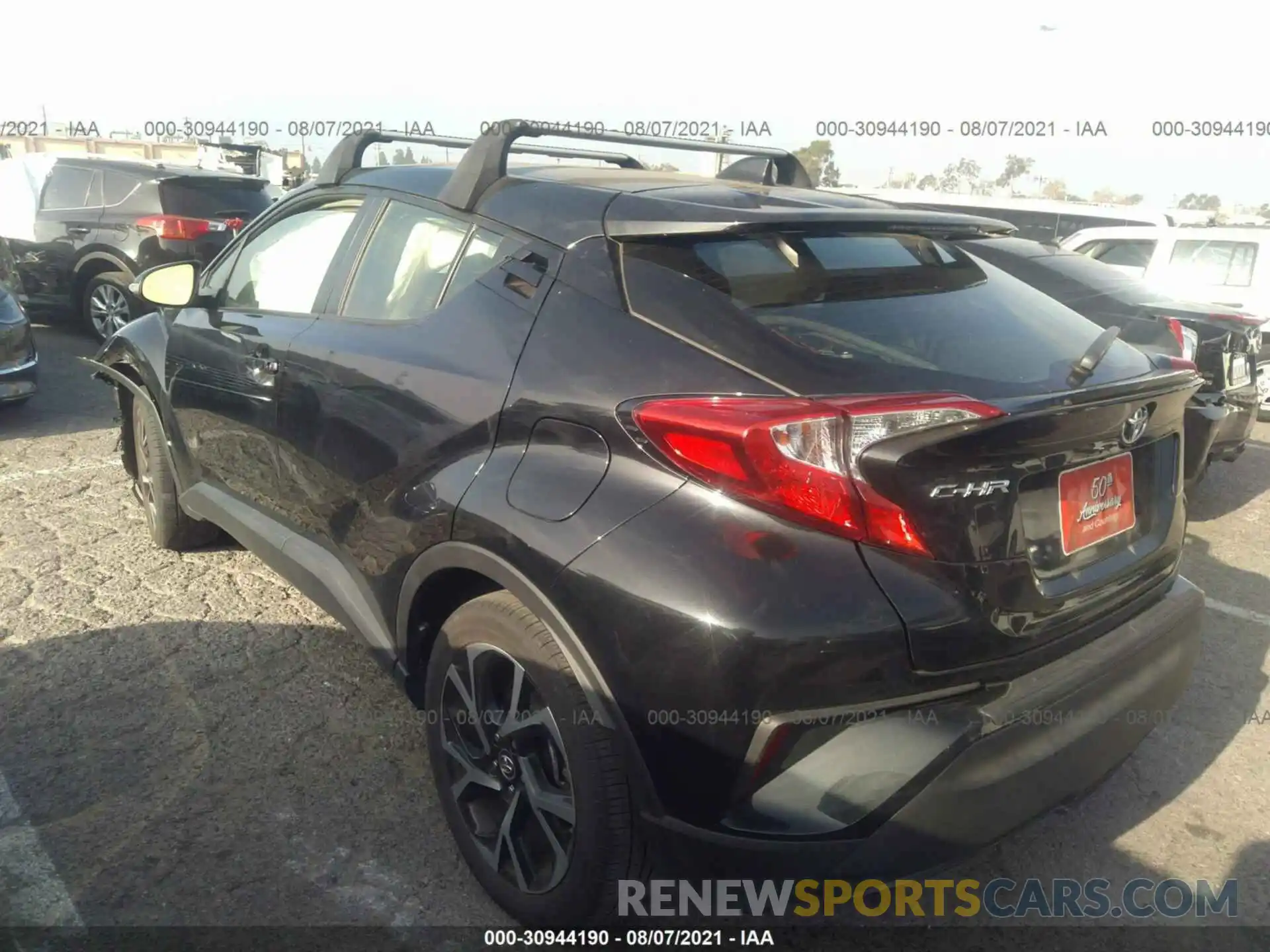 3 Photograph of a damaged car JTNKHMBXXK1035964 TOYOTA C-HR 2019