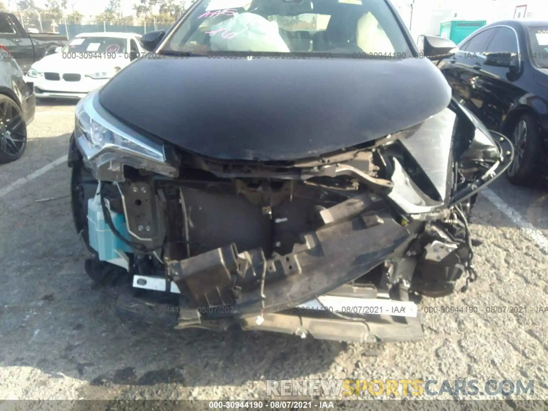 6 Photograph of a damaged car JTNKHMBXXK1035964 TOYOTA C-HR 2019