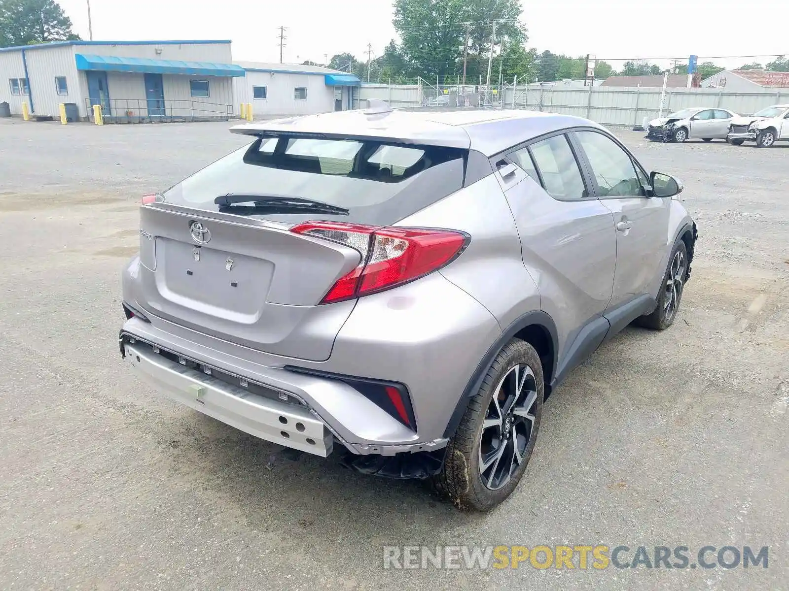 4 Фотография поврежденного автомобиля JTNKHMBXXK1036242 TOYOTA C-HR 2019