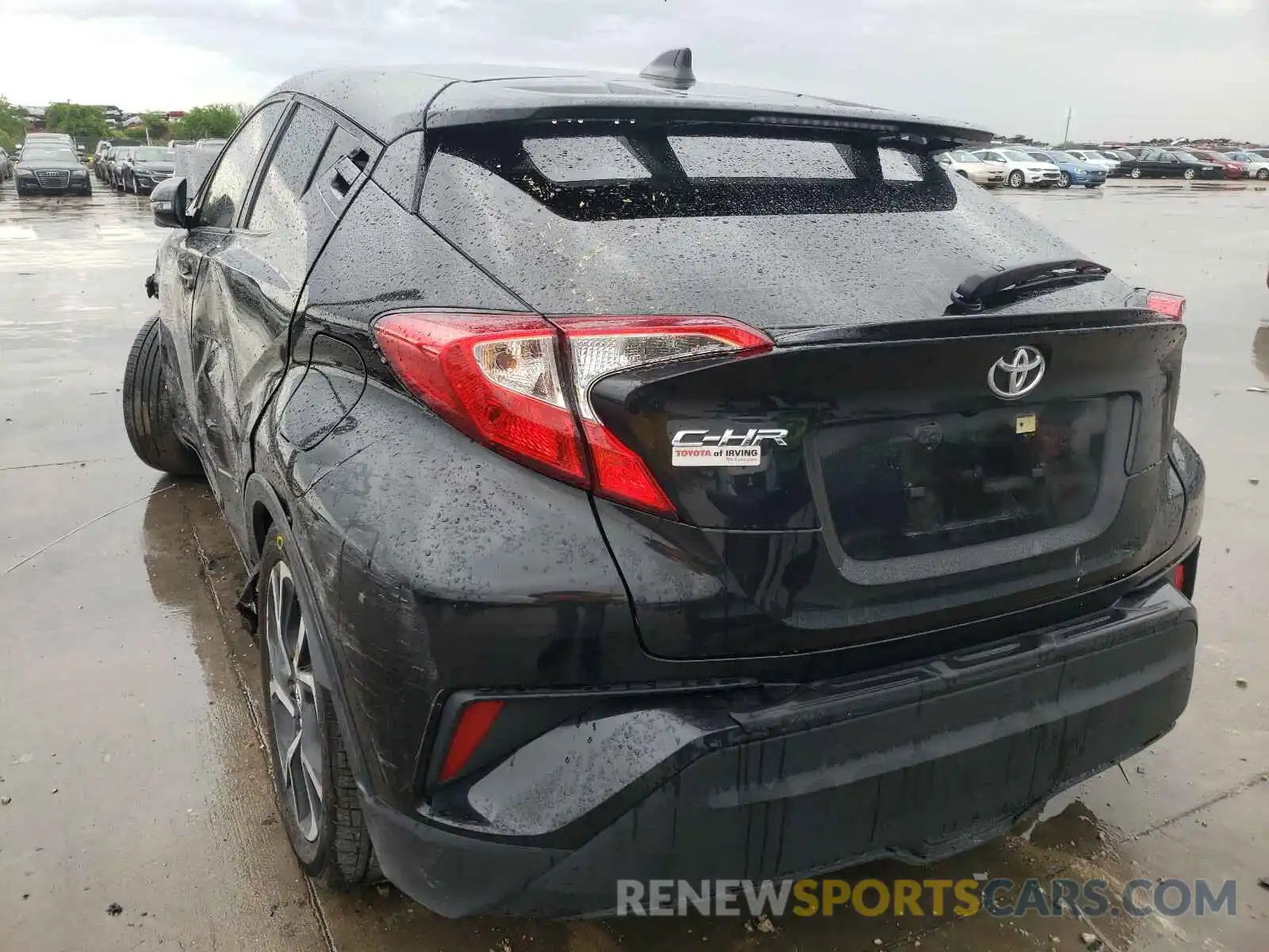 3 Photograph of a damaged car JTNKHMBXXK1037441 TOYOTA C-HR 2019