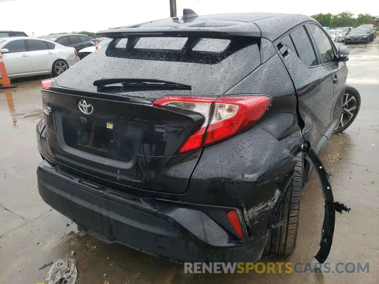 4 Photograph of a damaged car JTNKHMBXXK1037441 TOYOTA C-HR 2019