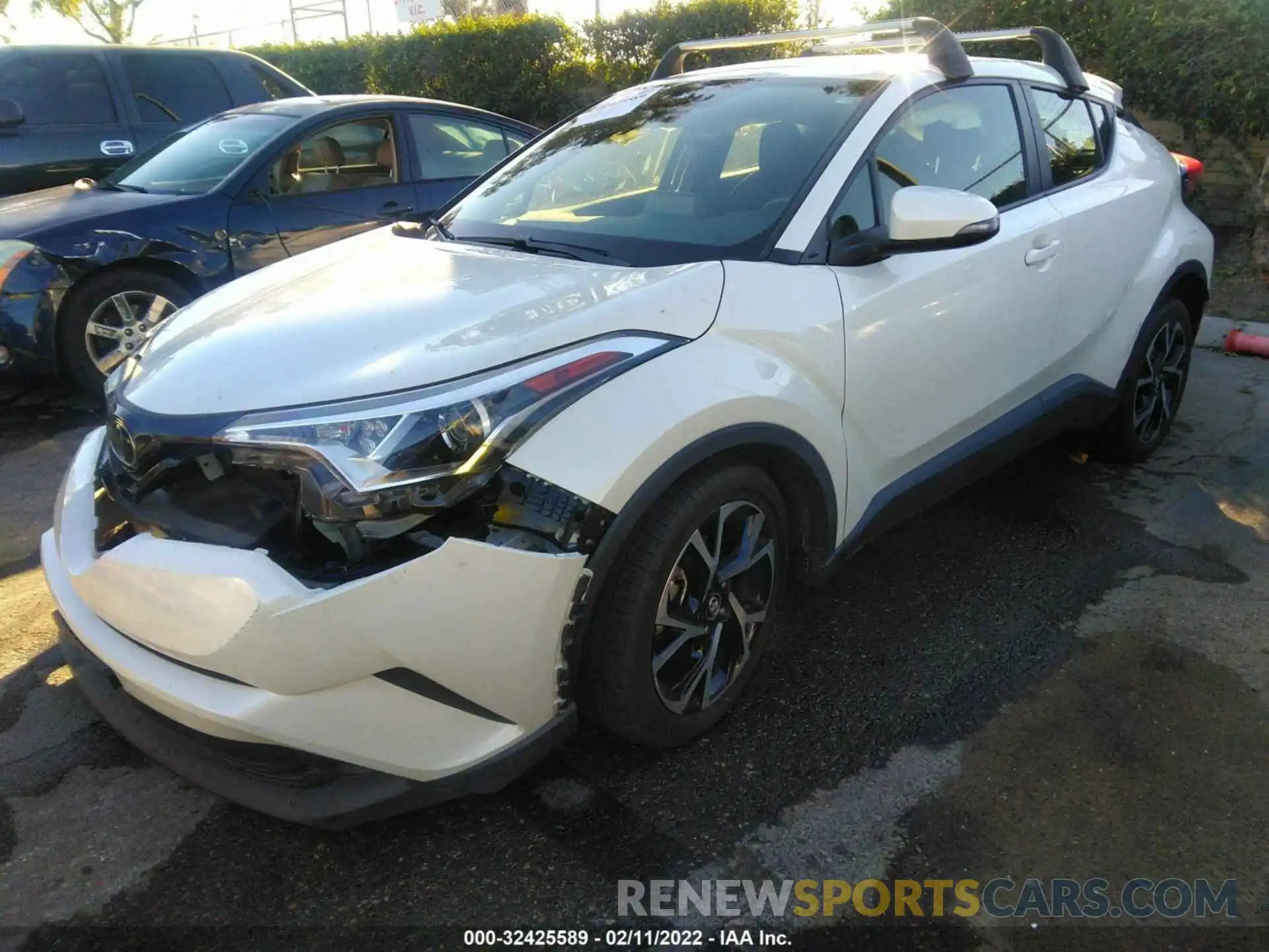 2 Photograph of a damaged car JTNKHMBXXK1037519 TOYOTA C-HR 2019