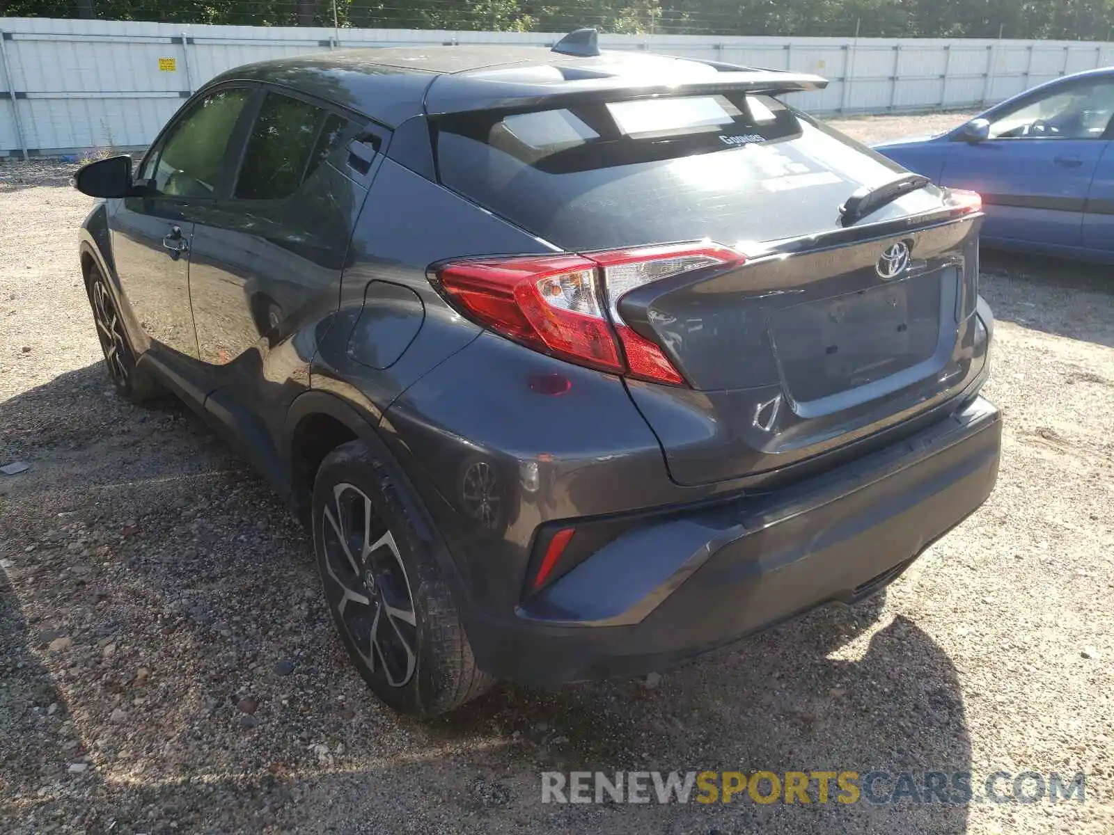 3 Photograph of a damaged car JTNKHMBXXK1038184 TOYOTA C-HR 2019