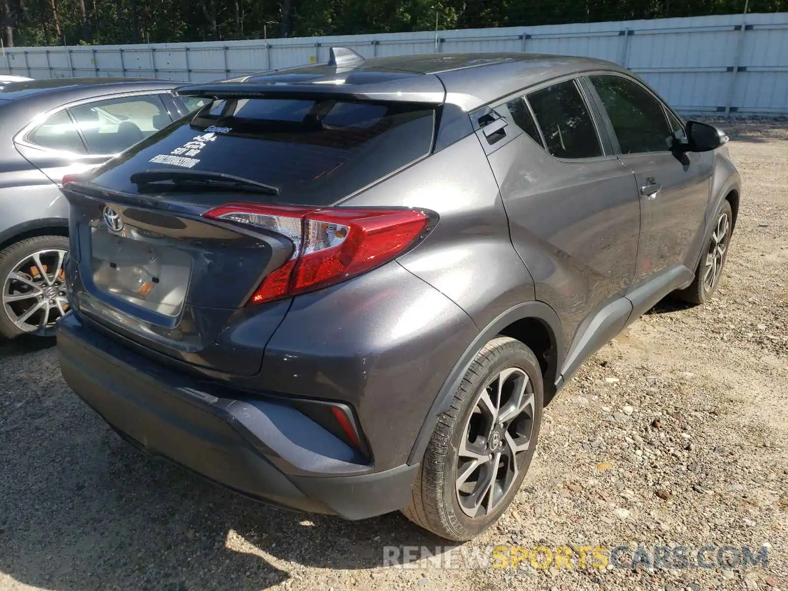 4 Фотография поврежденного автомобиля JTNKHMBXXK1038184 TOYOTA C-HR 2019