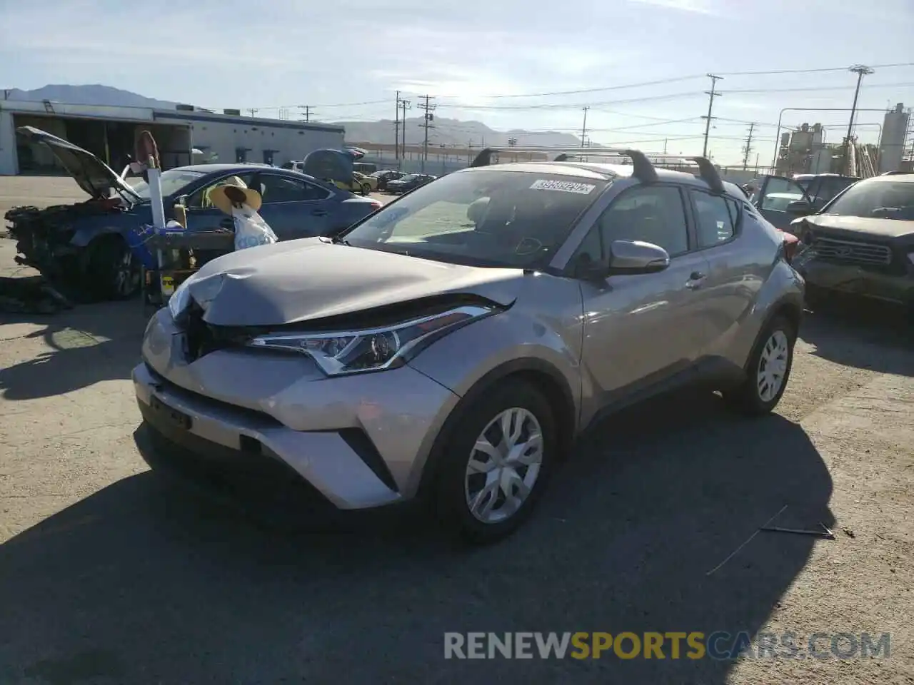 2 Фотография поврежденного автомобиля JTNKHMBXXK1039092 TOYOTA C-HR 2019