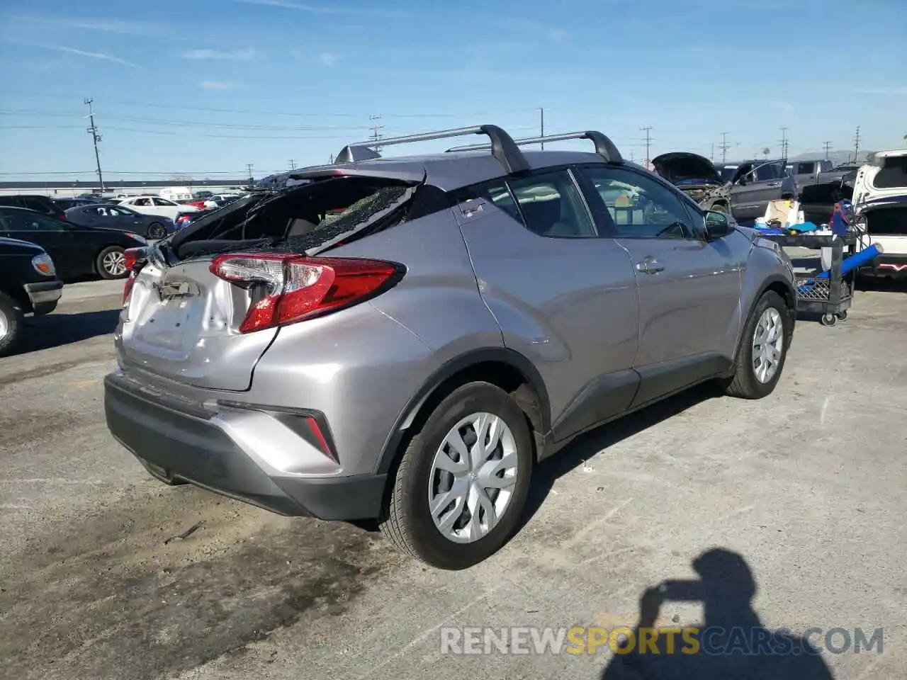 4 Photograph of a damaged car JTNKHMBXXK1039092 TOYOTA C-HR 2019