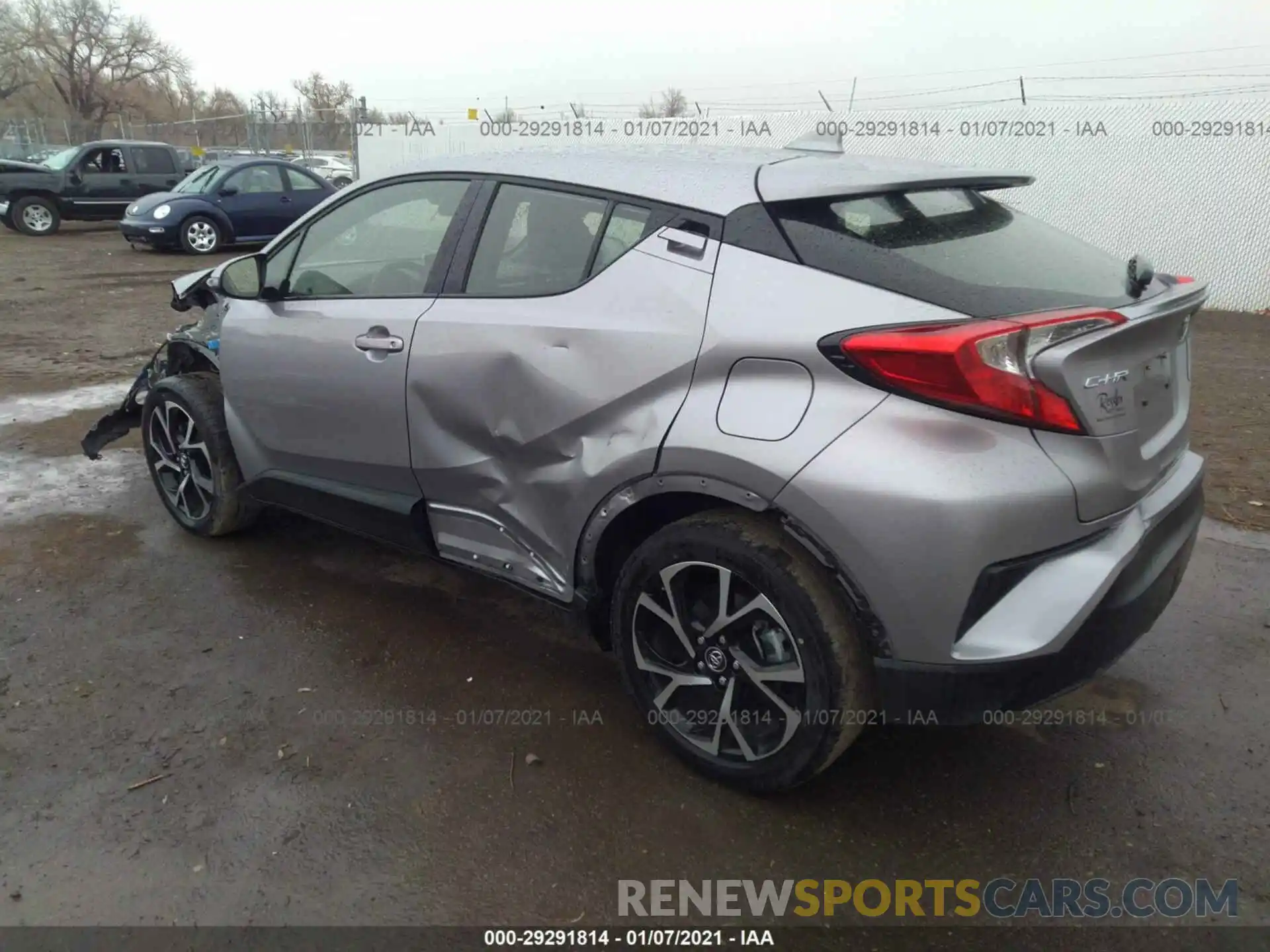 3 Photograph of a damaged car JTNKHMBXXK1039576 TOYOTA C-HR 2019