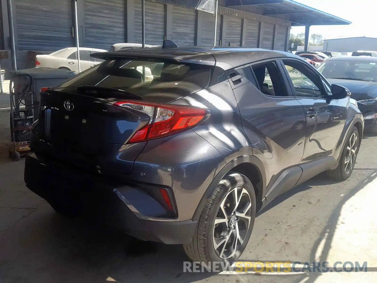 4 Photograph of a damaged car JTNKHMBXXK1041375 TOYOTA C-HR 2019