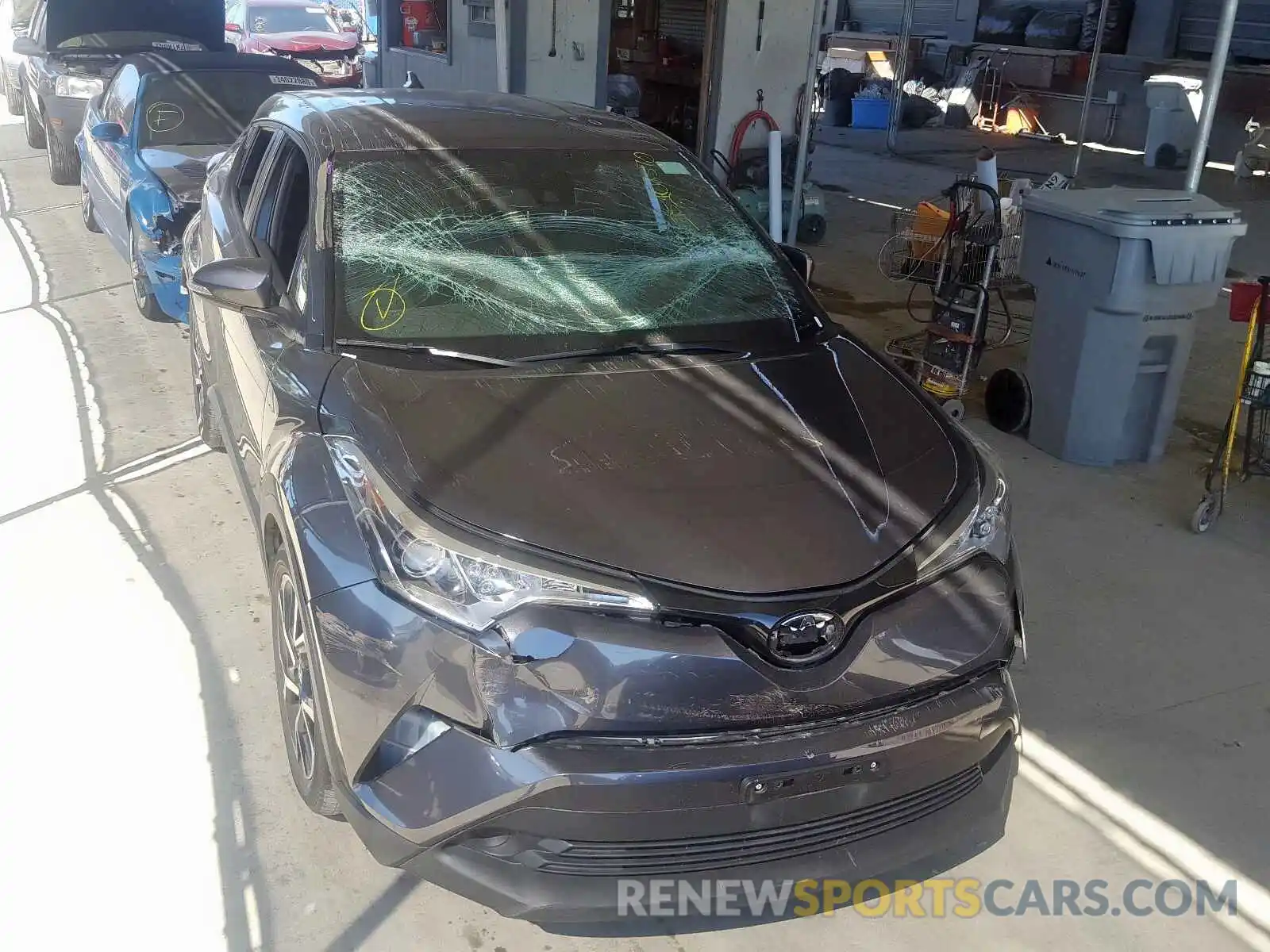 9 Photograph of a damaged car JTNKHMBXXK1041375 TOYOTA C-HR 2019