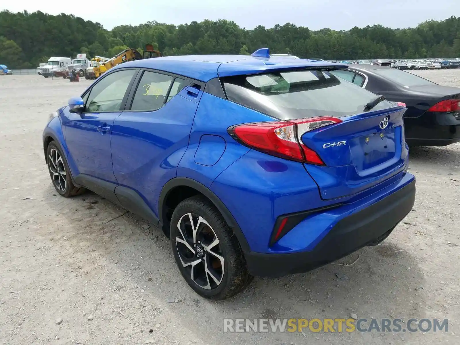 3 Photograph of a damaged car JTNKHMBXXK1042011 TOYOTA C-HR 2019