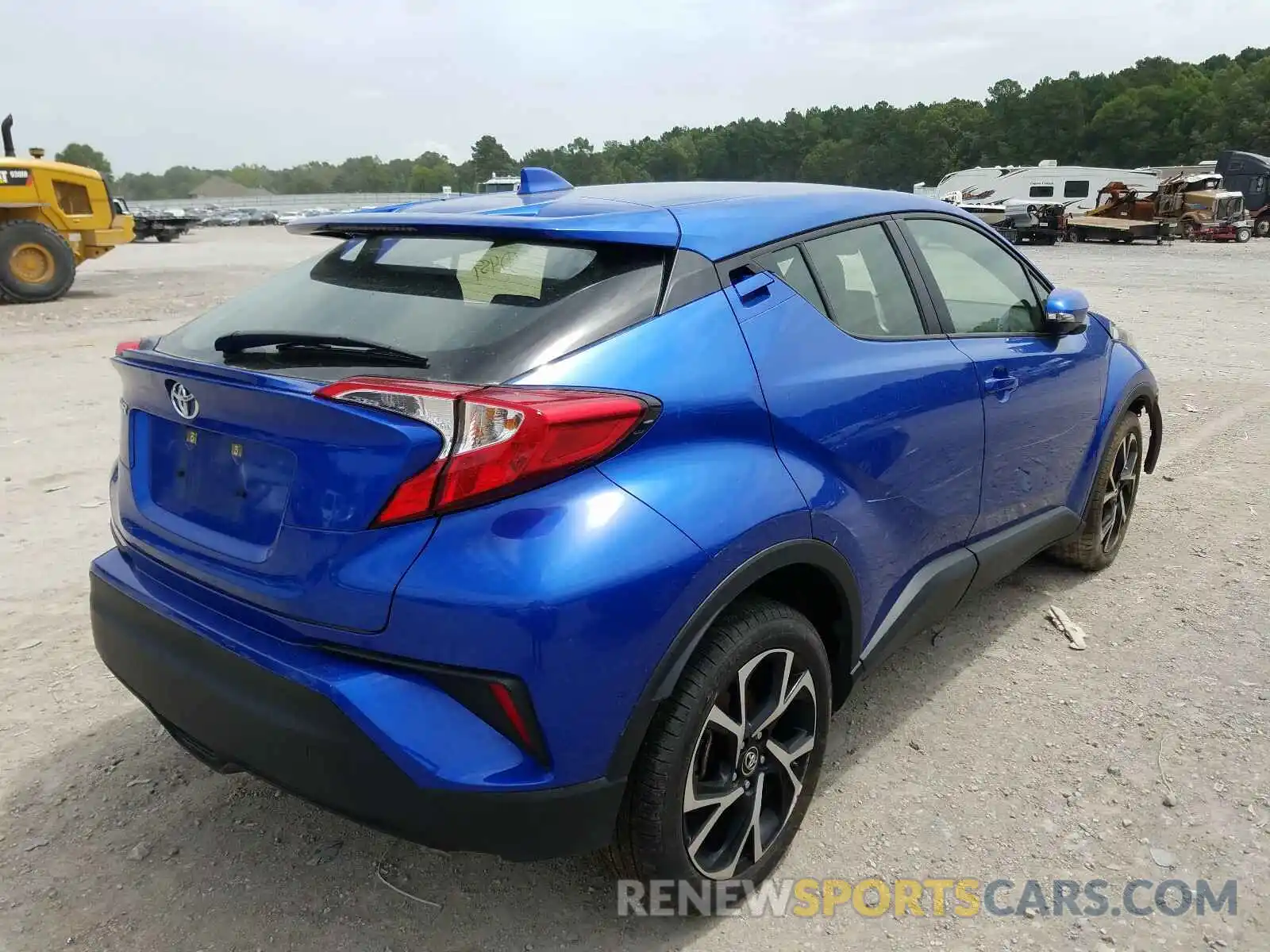 4 Photograph of a damaged car JTNKHMBXXK1042011 TOYOTA C-HR 2019