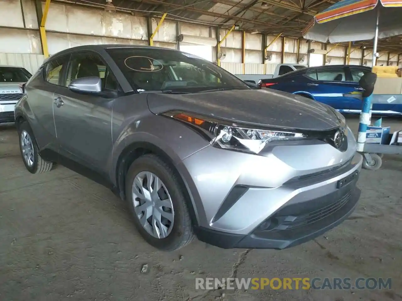 1 Photograph of a damaged car JTNKHMBXXK1042512 TOYOTA C-HR 2019